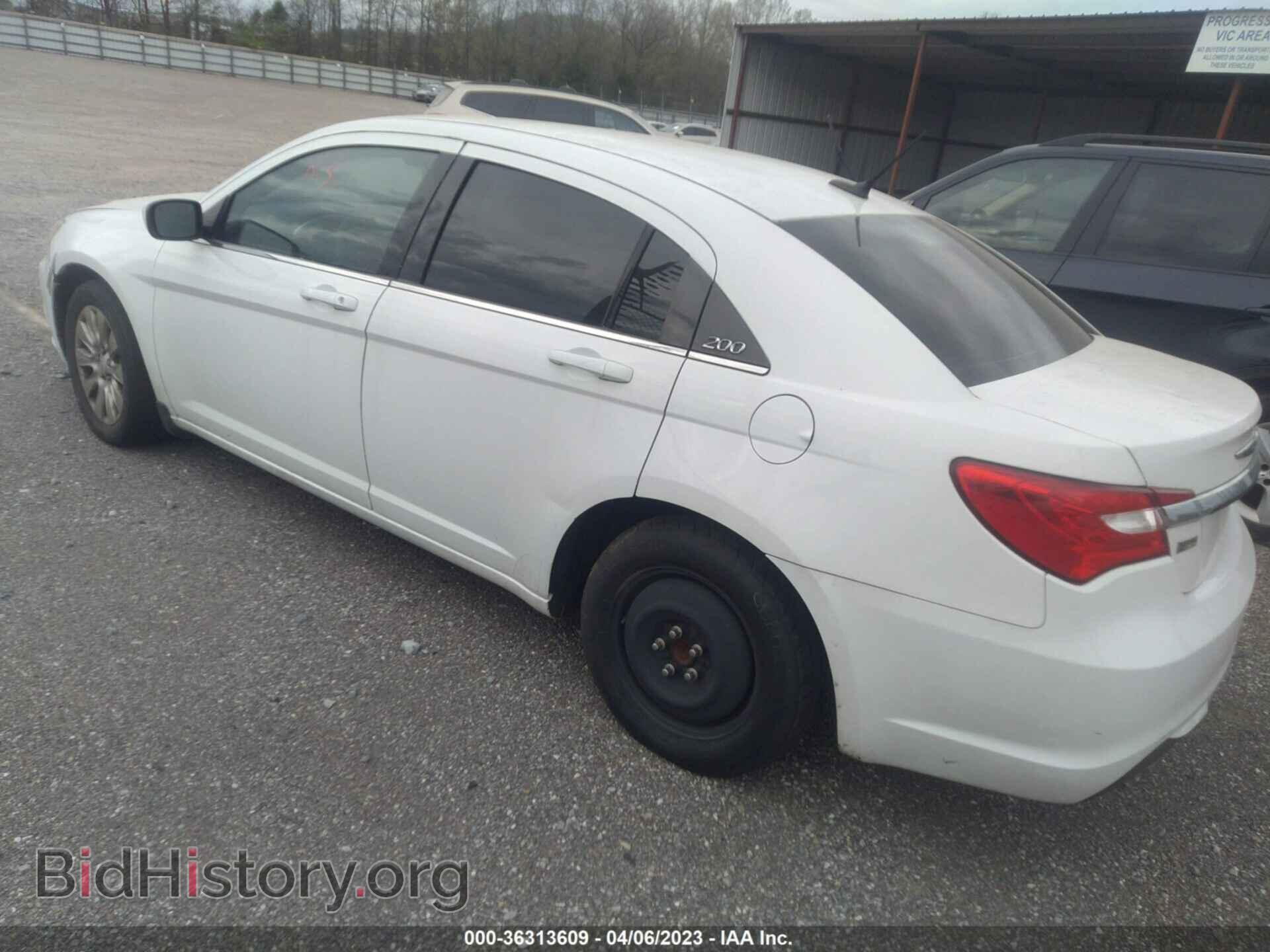 2013 CHRYSLER 200 - VIN: 1C3CCBAG5DN599812 - Фото 3