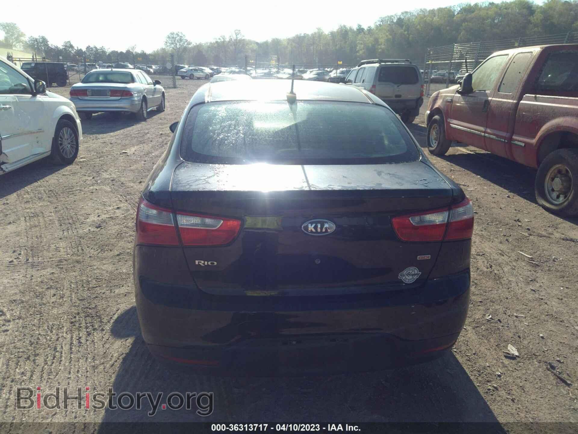 2013 KIA RIO - VIN: KNADM4A34D6098066 - Фото 12