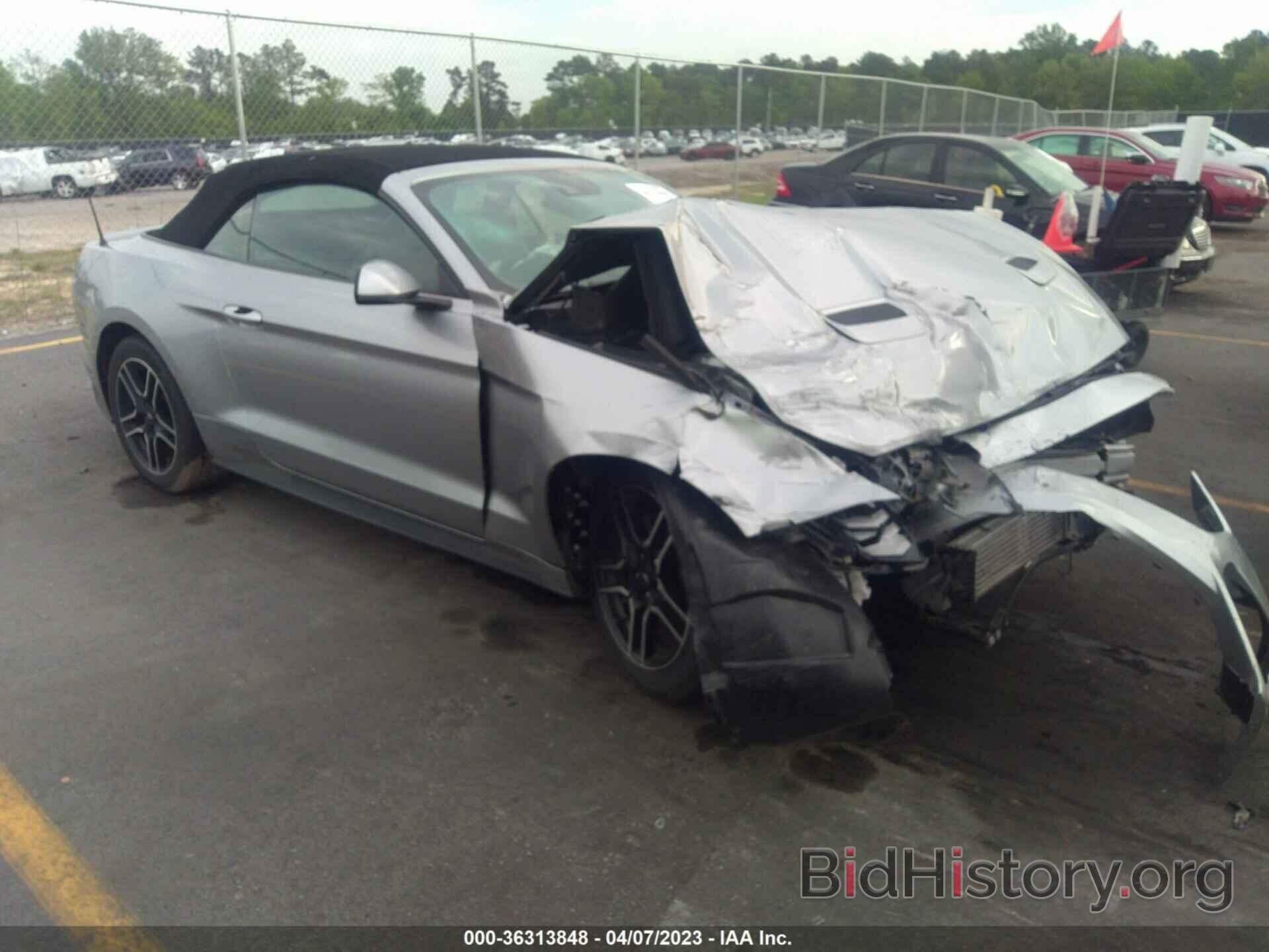 Photo 1FATP8UH3M5113009 - FORD MUSTANG 2021
