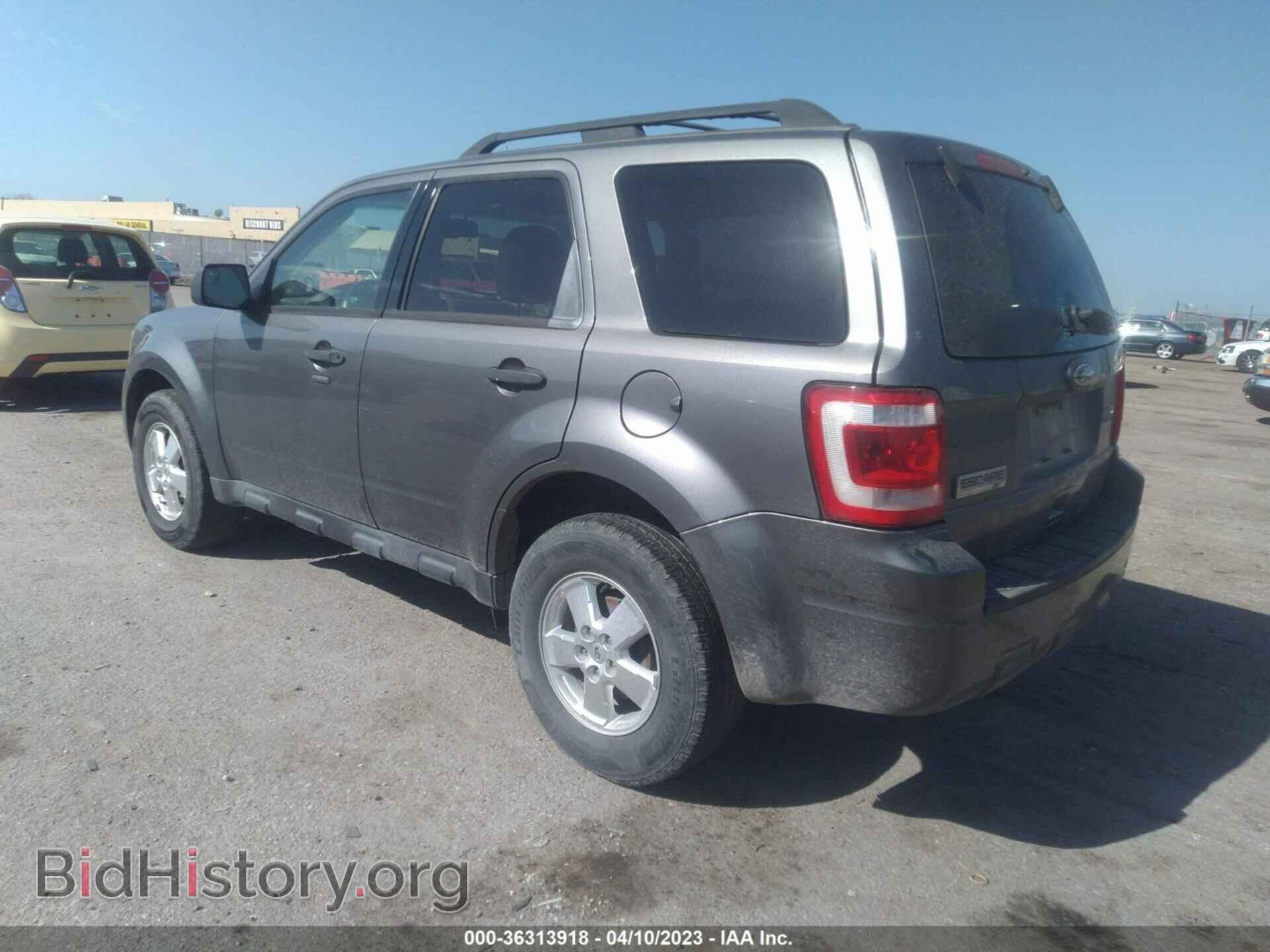 2010 FORD ESCAPE - VIN: 1FMCU0D7XAKD45546 - Фото 3