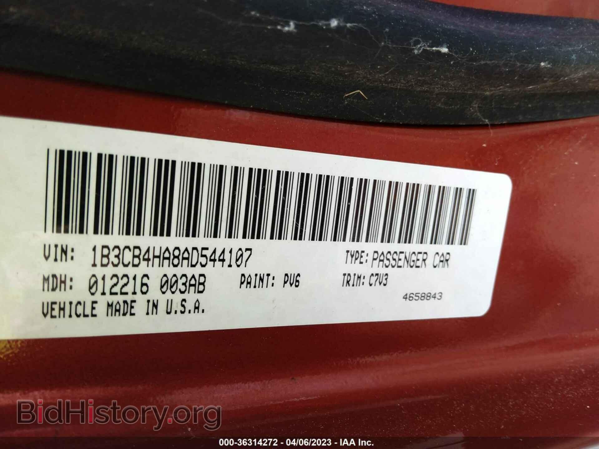2010 DODGE CALIBER - VIN: 1B3CB4HA8AD544107 - Photo 9