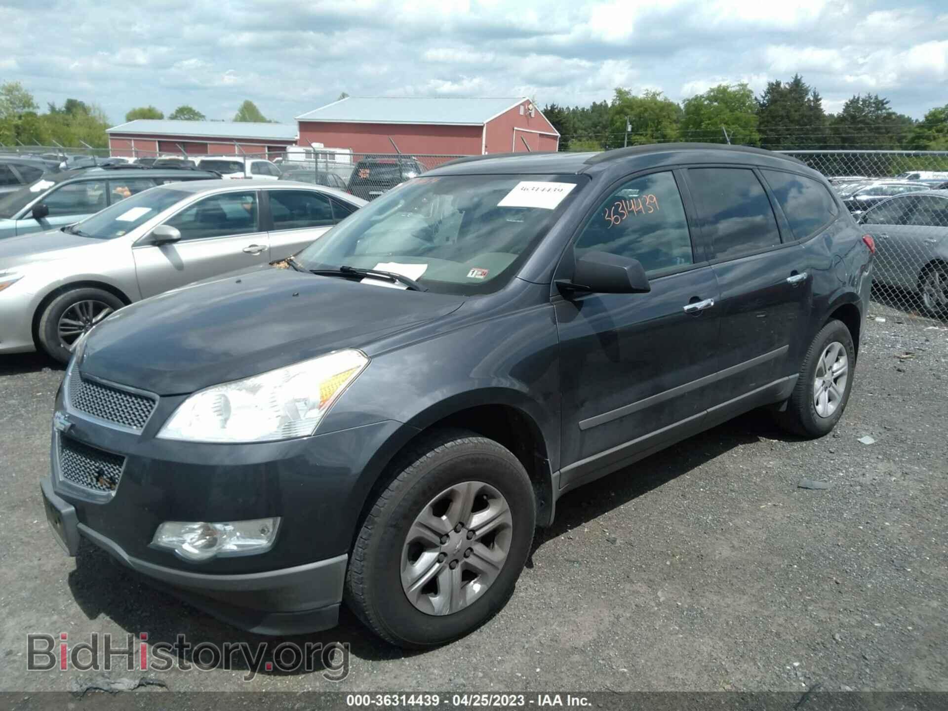 2012 CHEVROLET TRAVERSE - VIN: 1GNKRFEDXCJ400117 - Фото 2