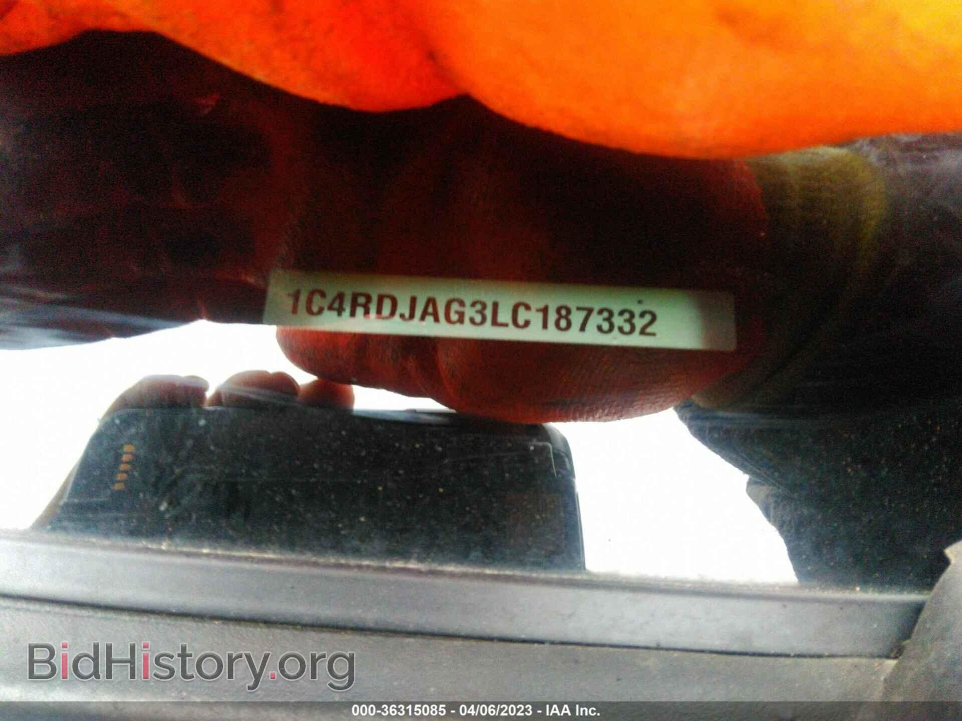 2020 DODGE DURANGO - VIN: 1C4RDJAG3LC187332 - Фото 9
