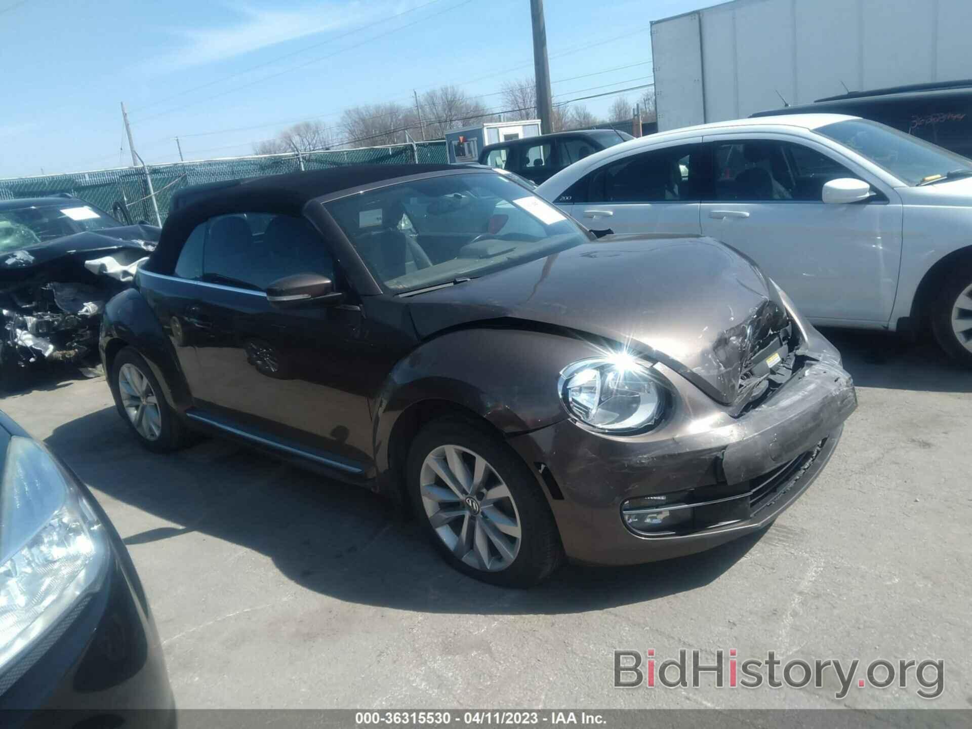 Photo 3VW6L7AT7DM802659 - VOLKSWAGEN BEETLE CONVERTIBLE 2013