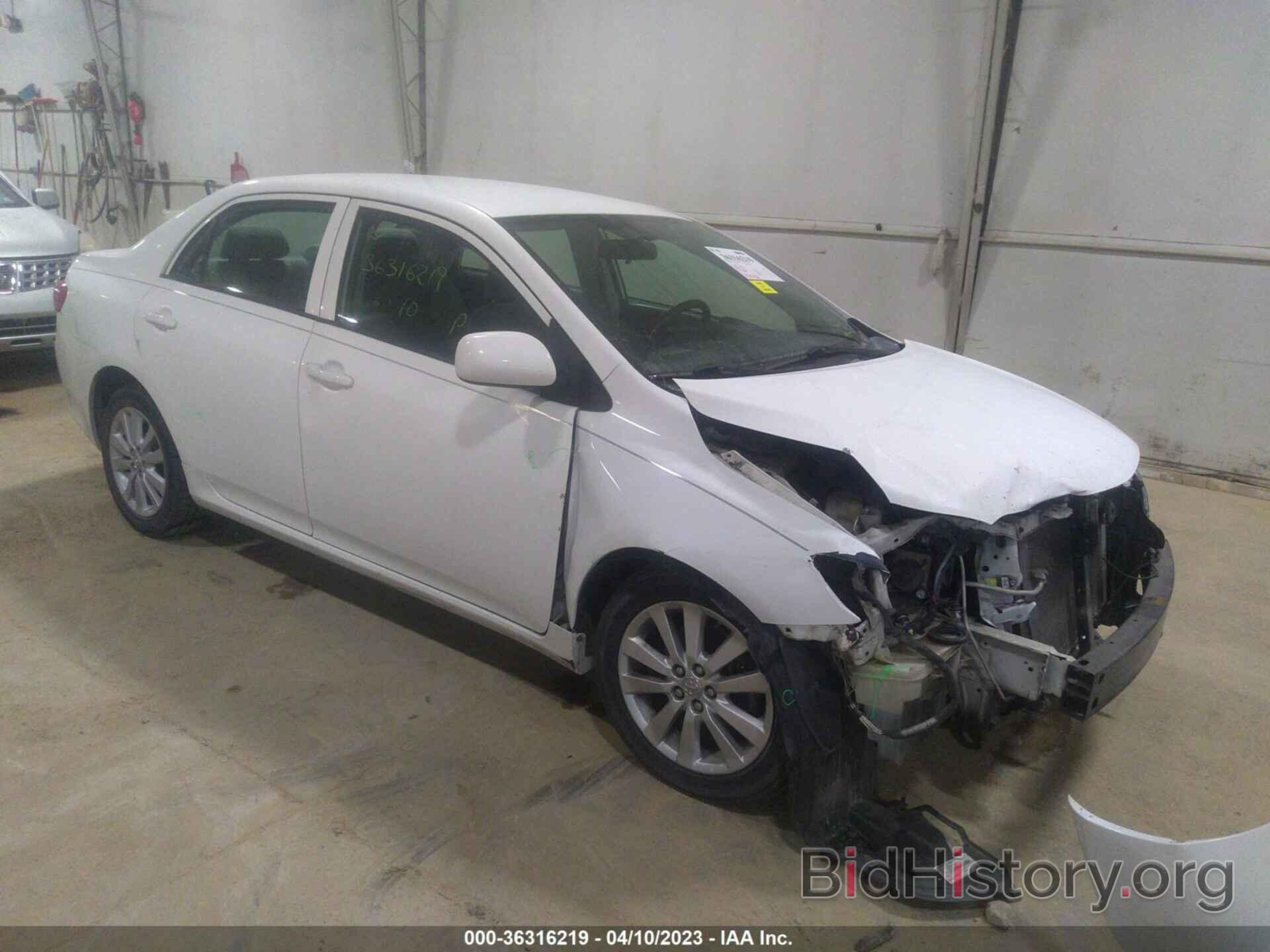 Photo 2T1BU4EE3AC310563 - TOYOTA COROLLA 2010