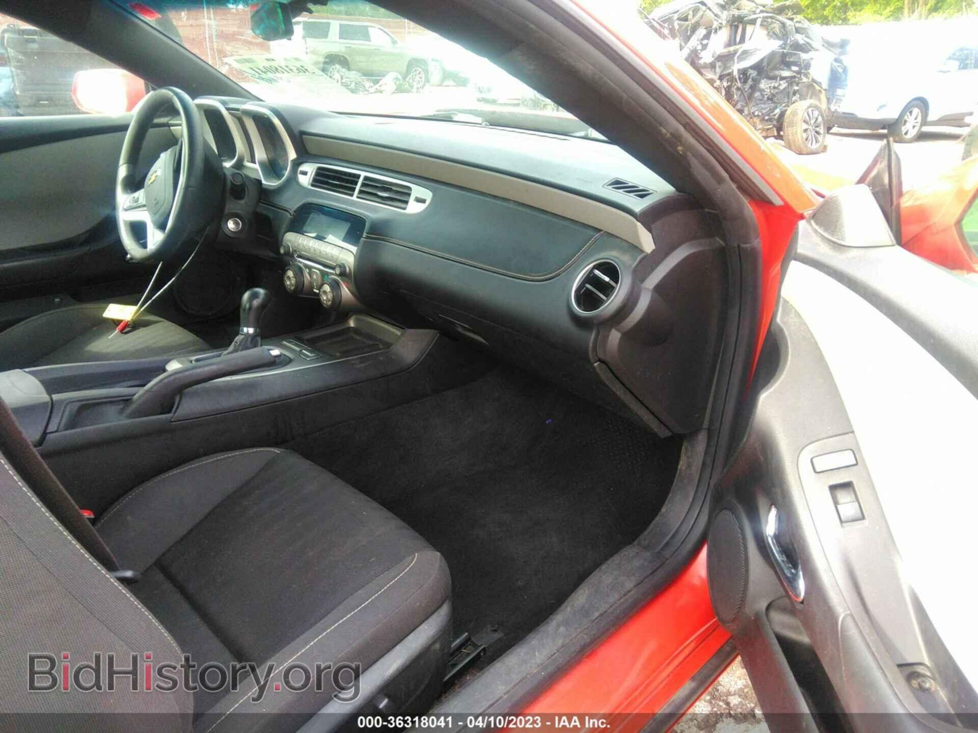 2013 CHEVROLET CAMARO - VIN: 2G1FE1E39D9108657 - Фото 5