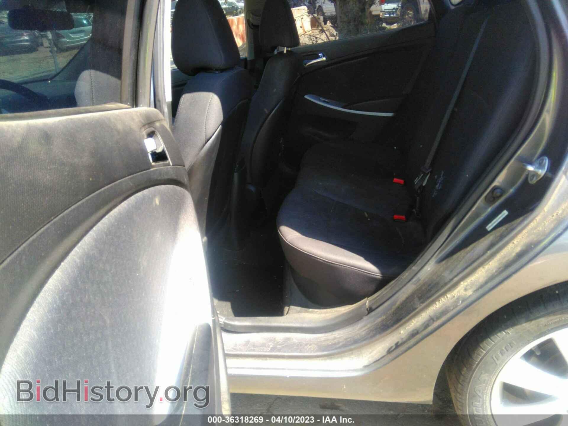 2013 HYUNDAI ACCENT - VIN: KMHCU5AE4DU080616 - Фото 8