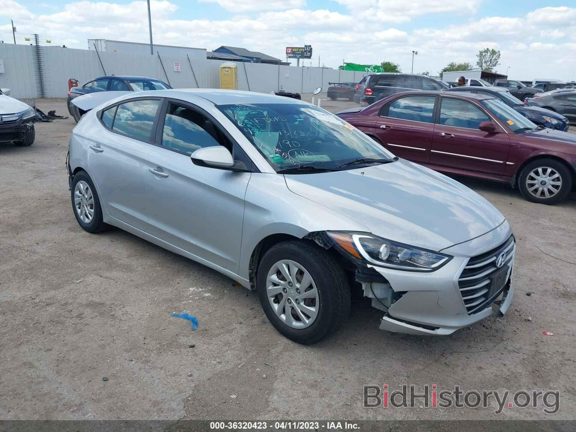 Photo 5NPD74LF1JH343506 - HYUNDAI ELANTRA 2018