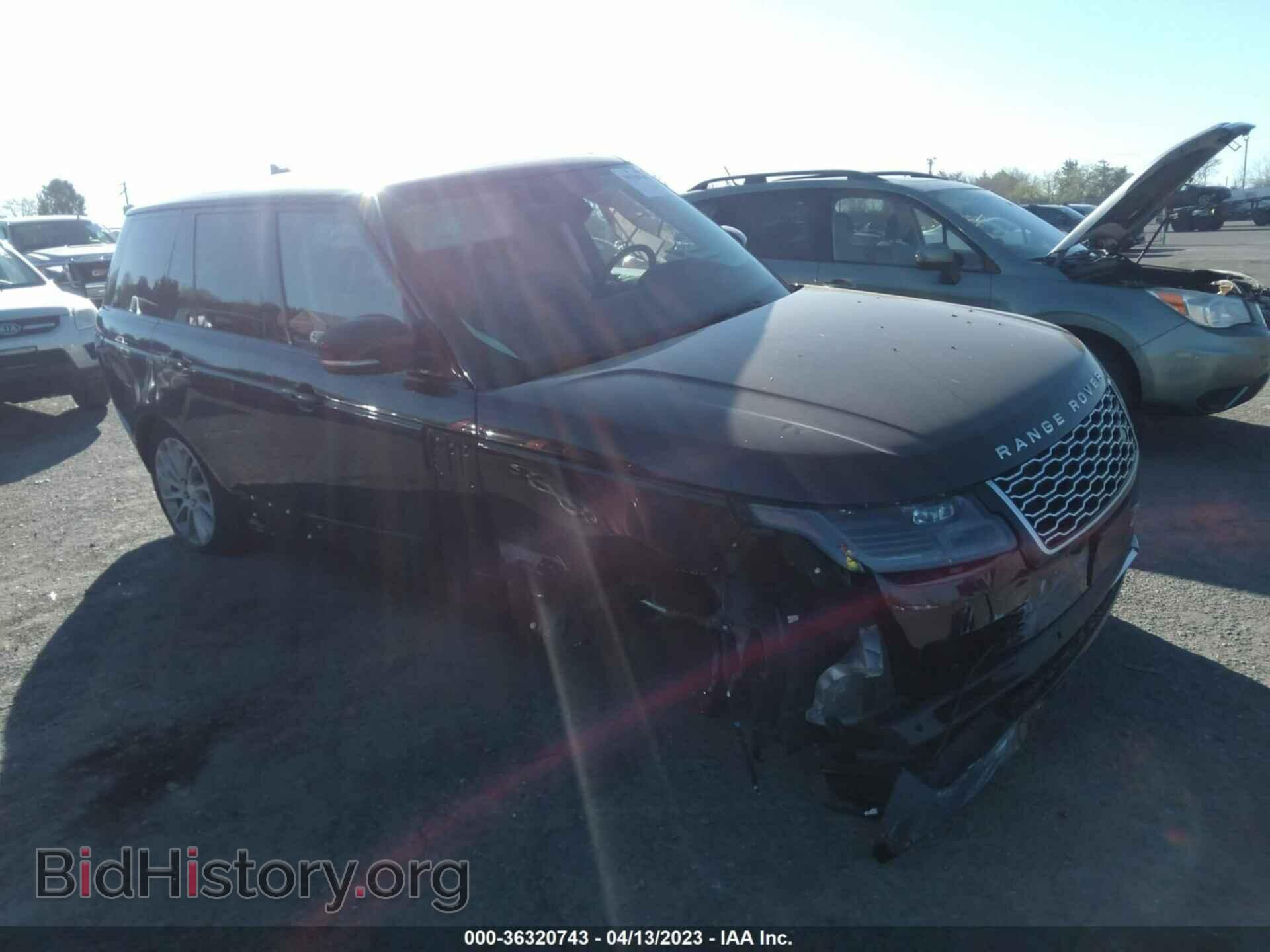 Photo SALGS2RU2LA579218 - LAND ROVER RANGE ROVER 2020