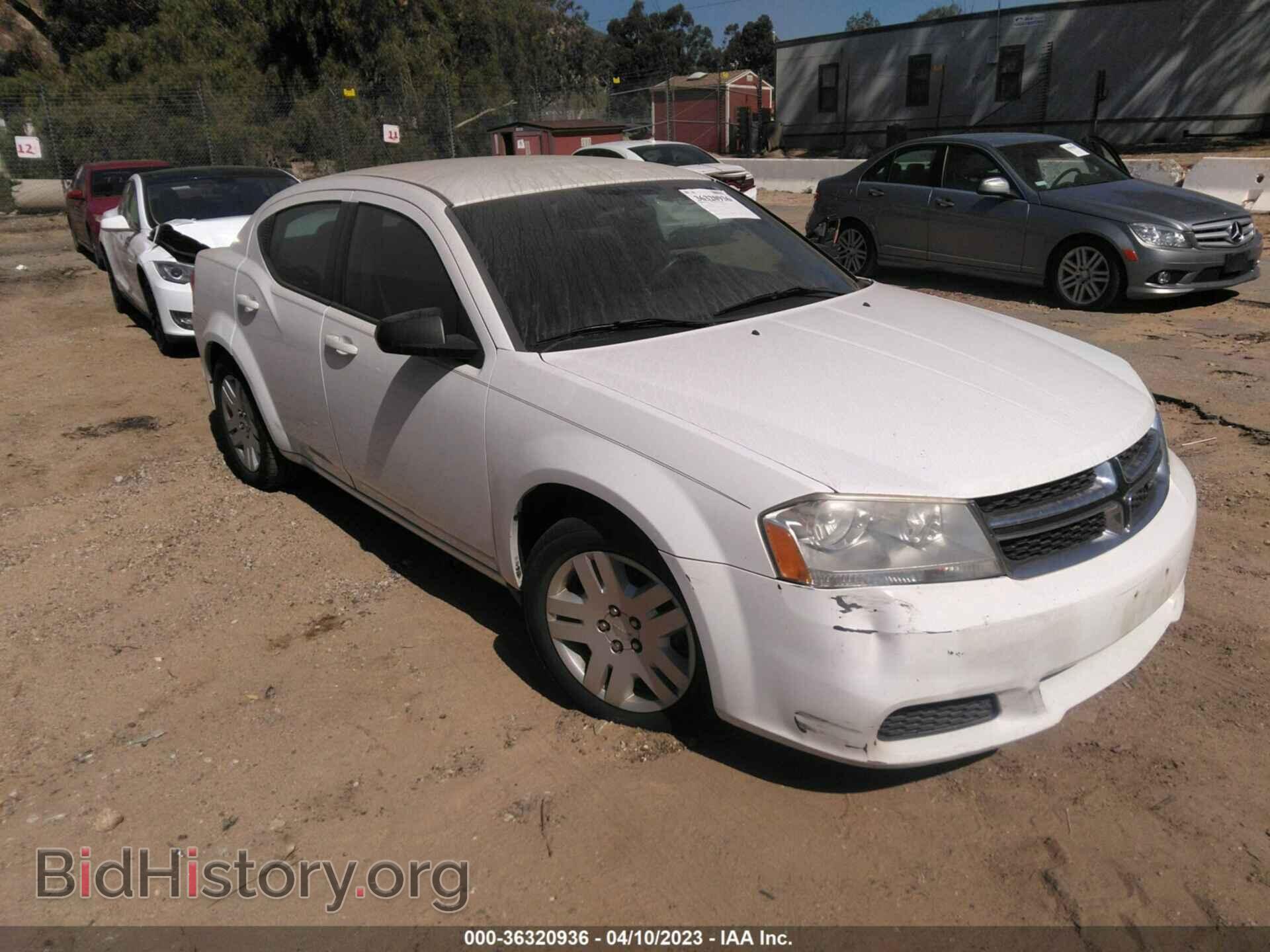Фотография 1B3BD4FB4BN625019 - DODGE AVENGER 2011