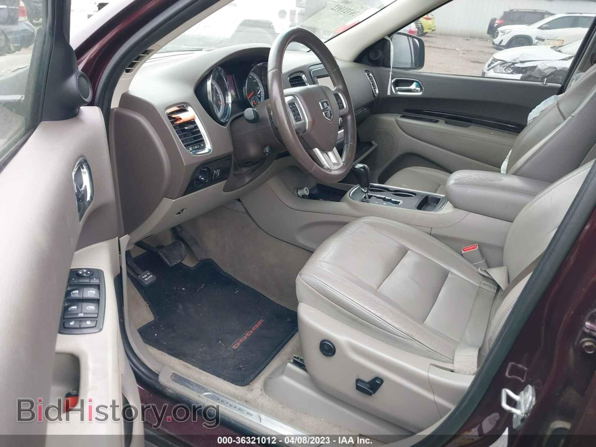 2012 DODGE DURANGO - VIN: 1C4RDHDG4CC206622 - Photo 5