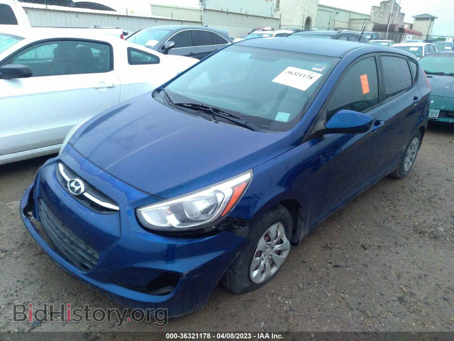 2015 HYUNDAI ACCENT - VIN: KMHCT5AE2FU217722 - Фото 2