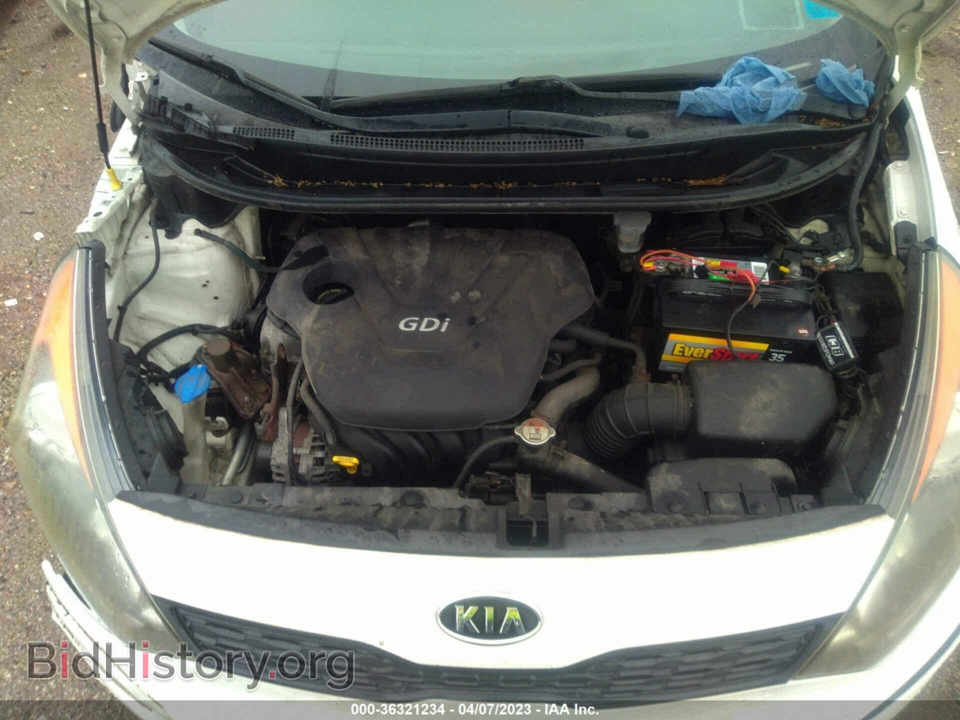 2012 KIA RIO - VIN: KNADM5A35C6080972 - Фото 10