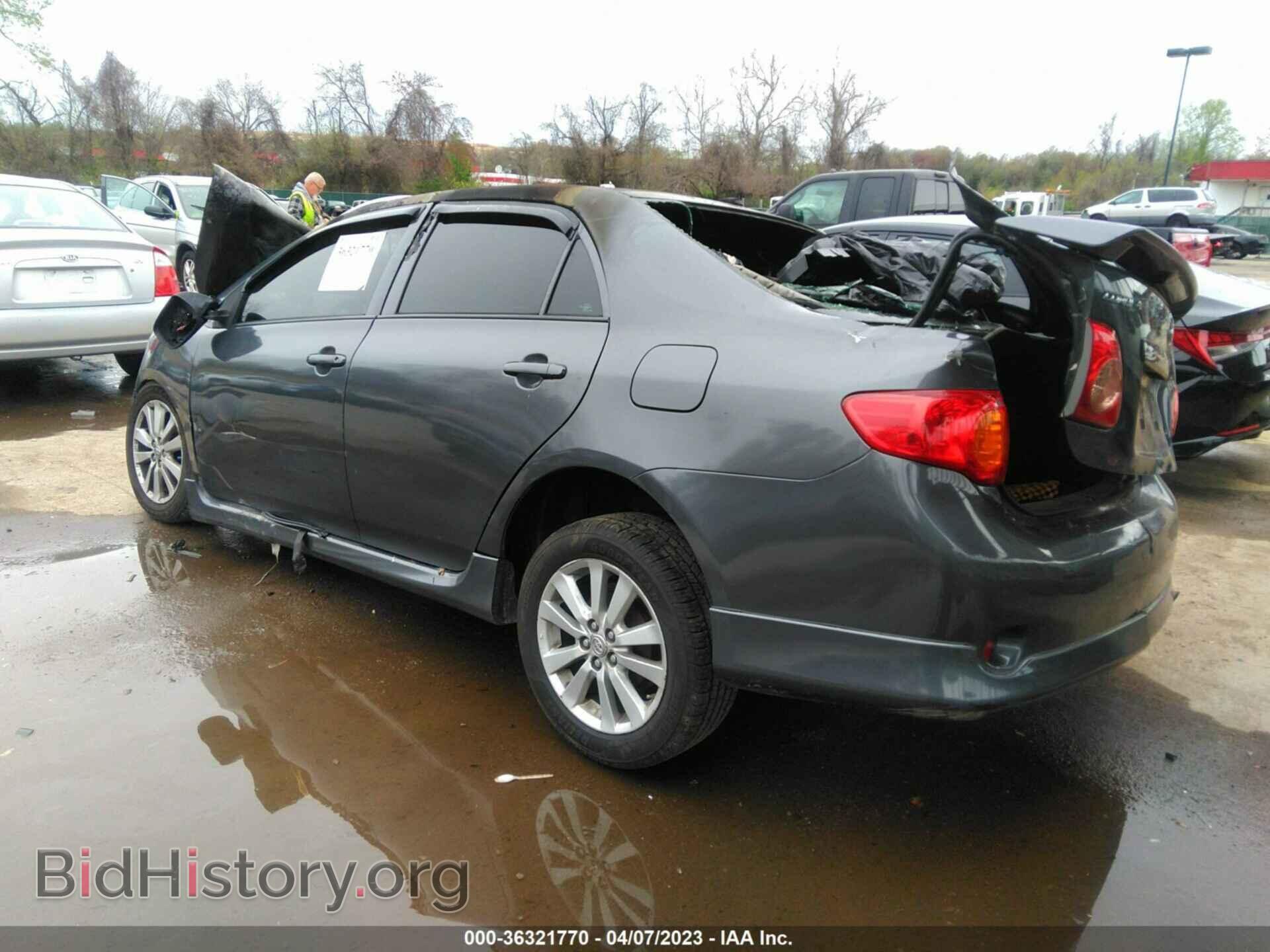 2009 TOYOTA COROLLA - VIN: 2T1BU40E59C149510 - Фото 3