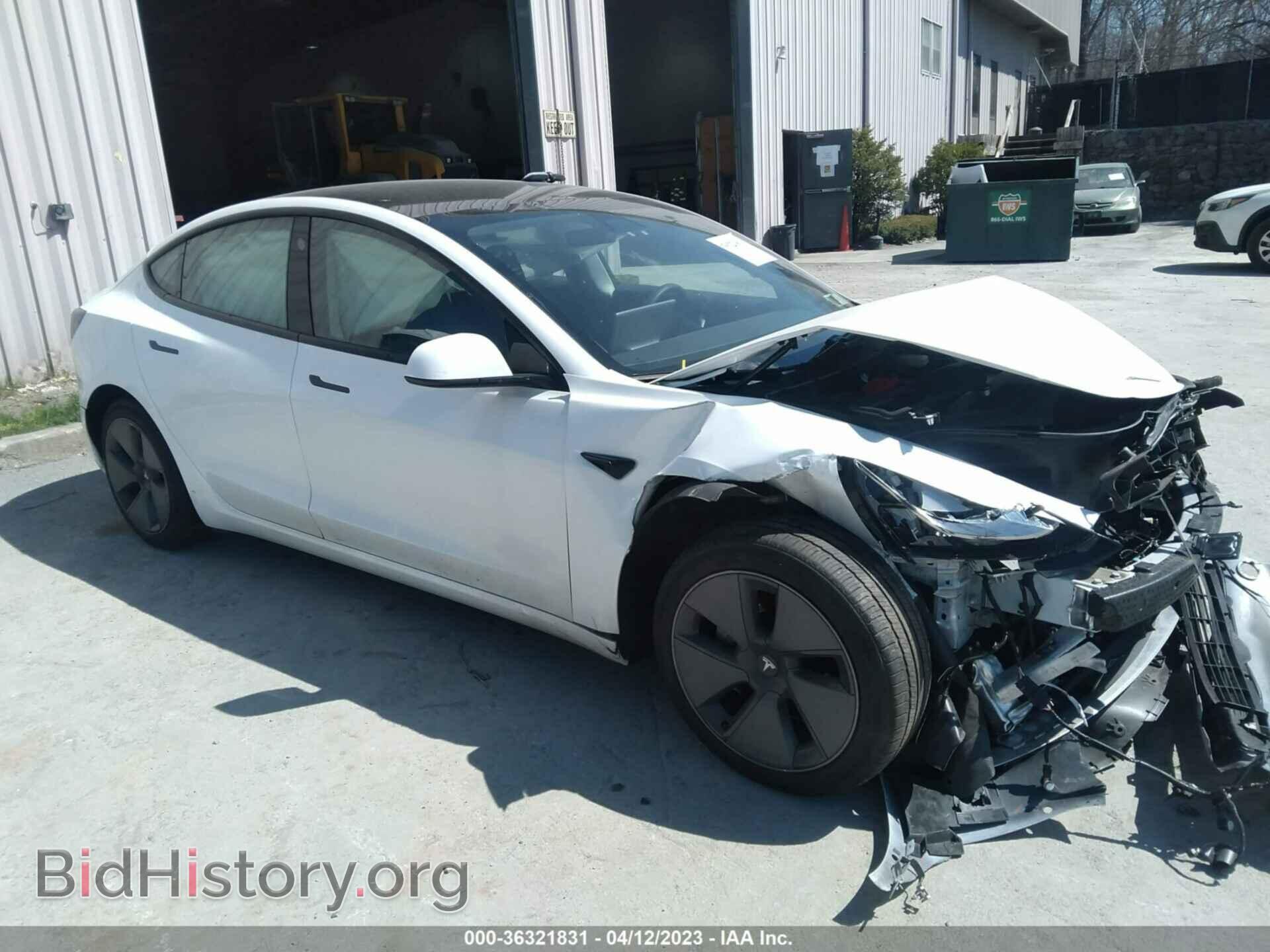 Фотография 5YJ3E1EB5MF855489 - TESLA MODEL 3 2021