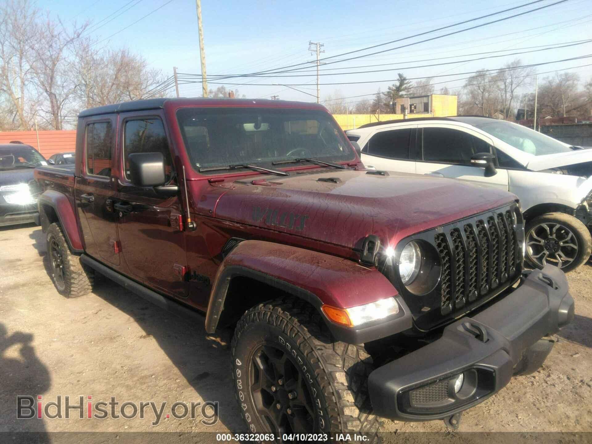 Photo 1C6HJTAG4ML600321 - JEEP GLADIATOR 2021