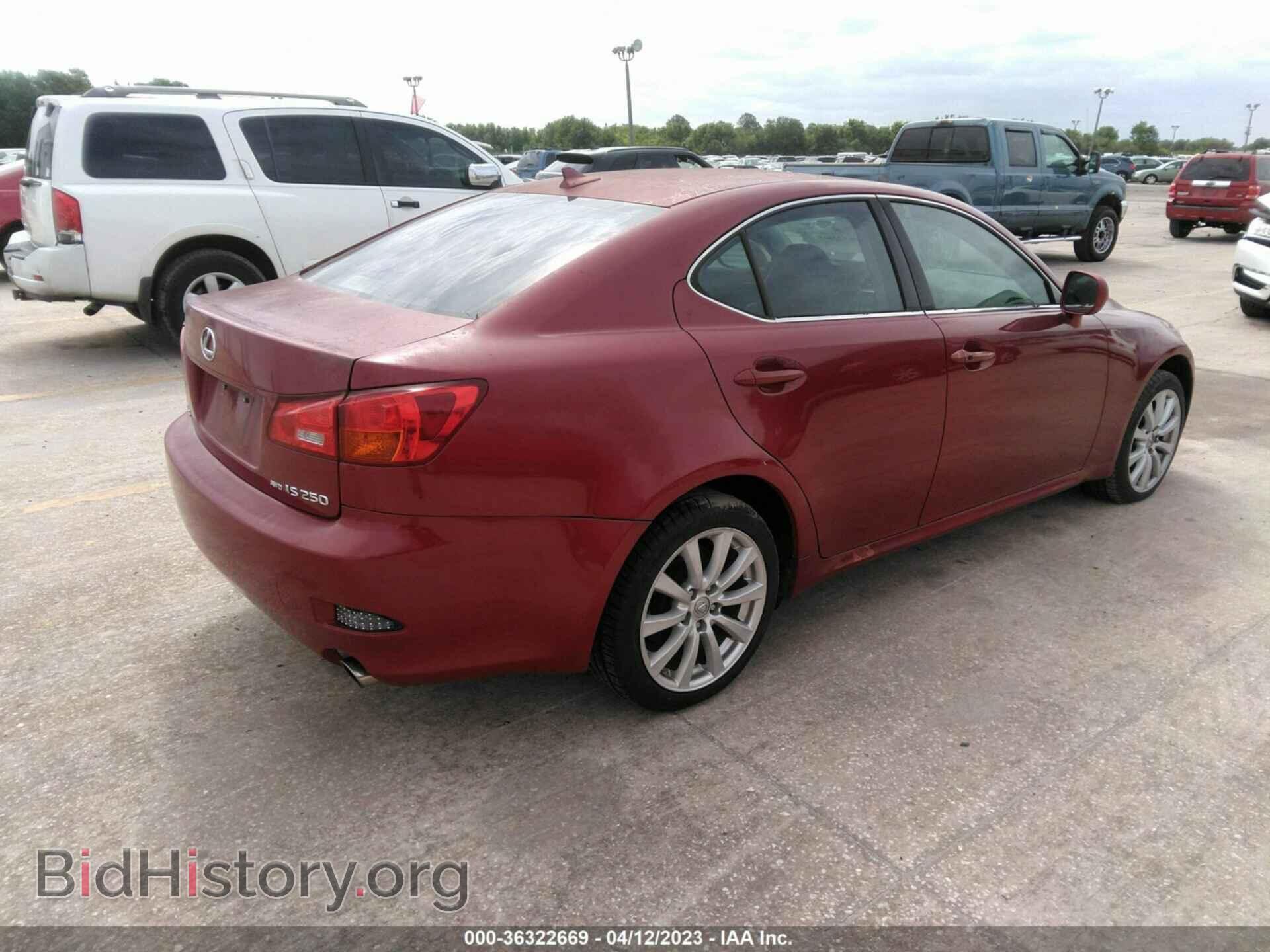 2006 LEXUS IS 250 - VIN: JTHCK262865007347 - Фото 4