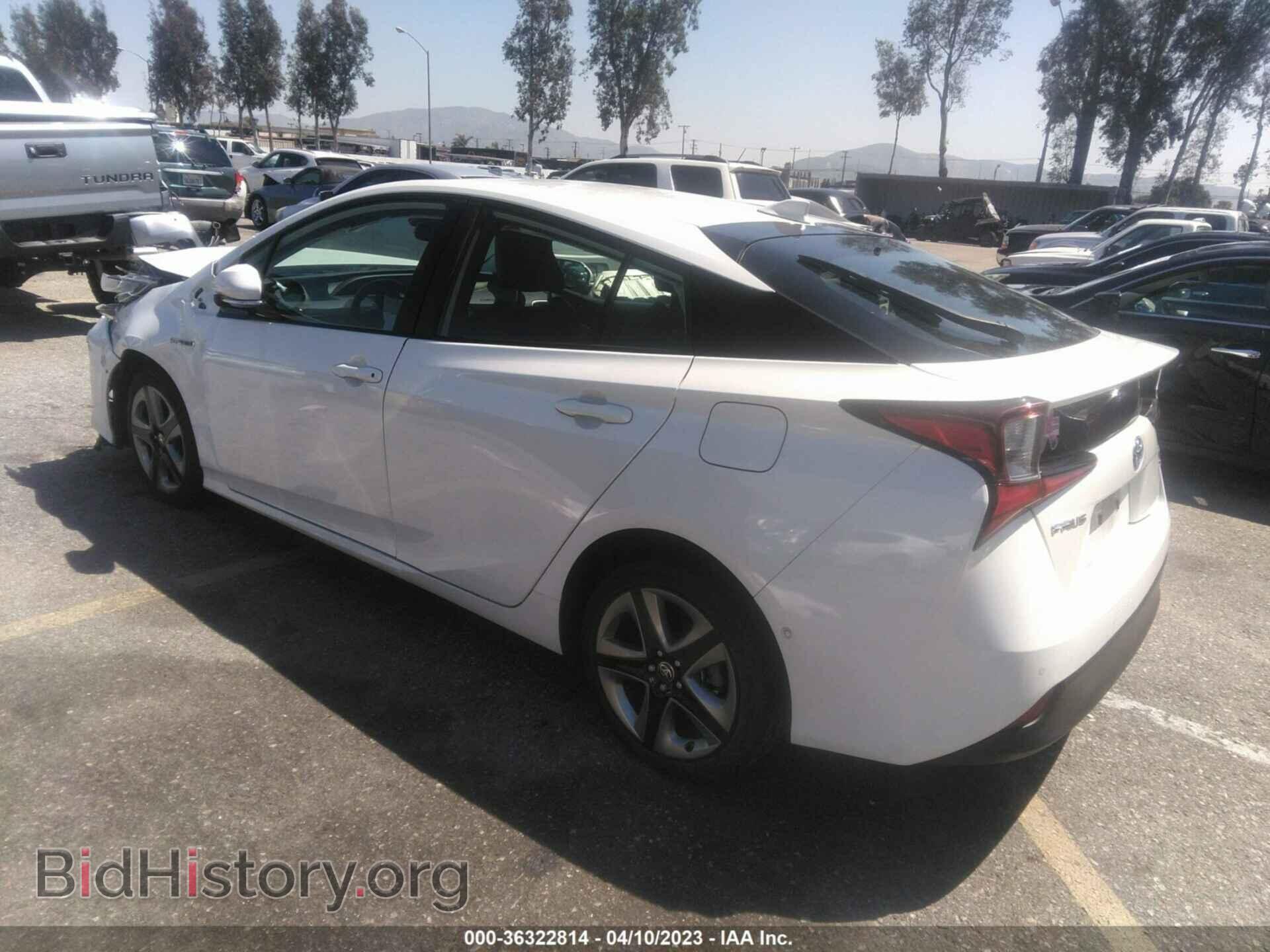 2019 TOYOTA PRIUS - VIN: JTDKARFU3K3095708 - Фото 3
