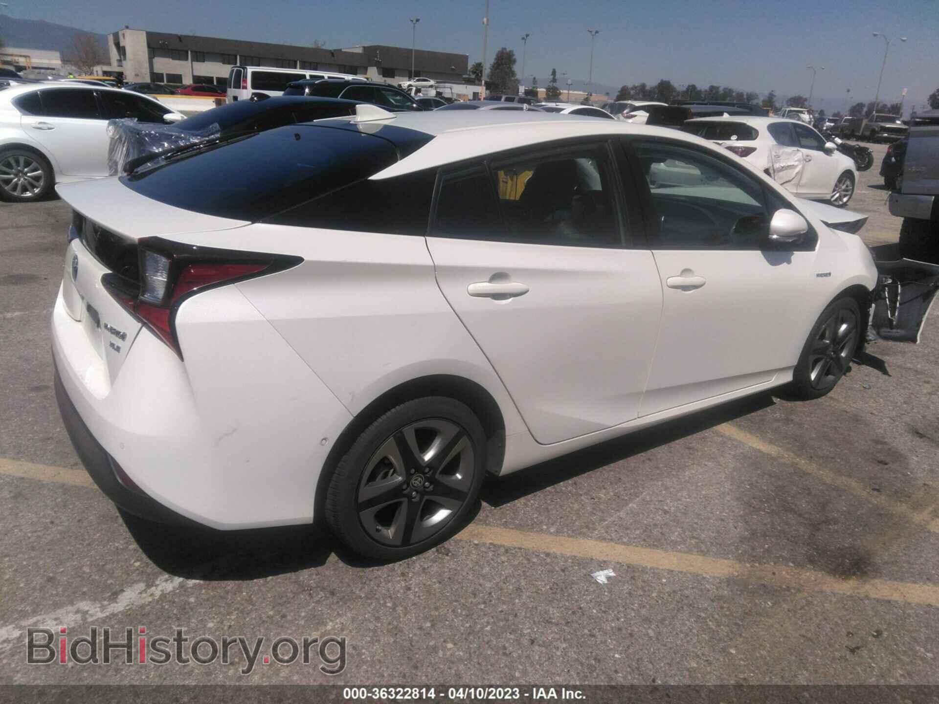2019 TOYOTA PRIUS - VIN: JTDKARFU3K3095708 - Фото 4