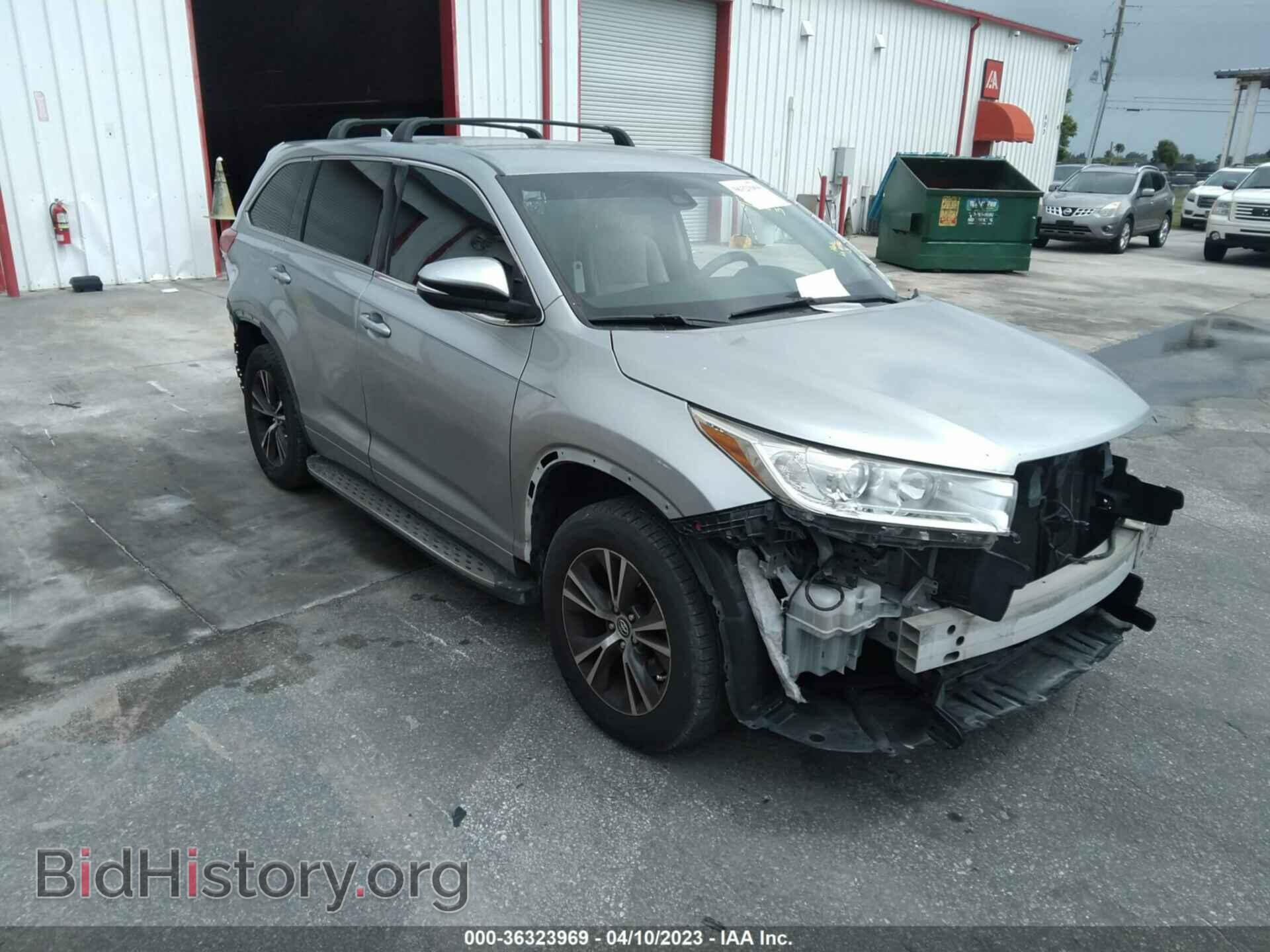 Photo 5TDZZRFH7HS207783 - TOYOTA HIGHLANDER 2017