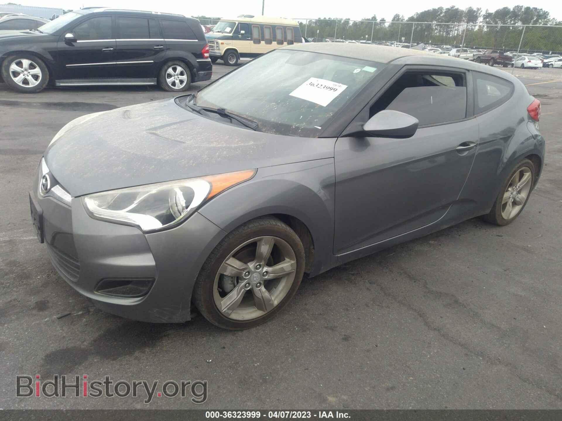 2015 HYUNDAI VELOSTER - VIN: KMHTC6AD0FU224553 - Фото 2
