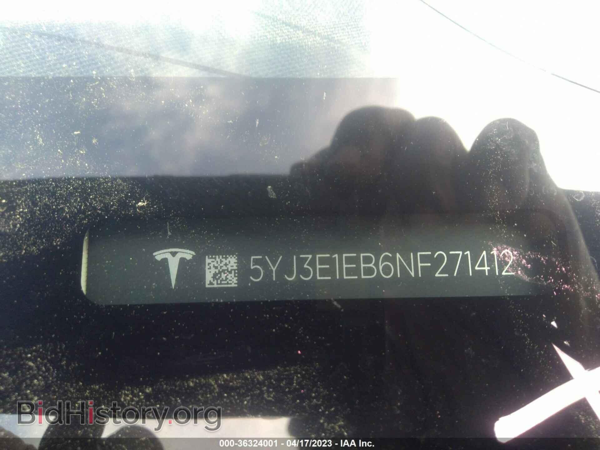 2022 TESLA MODEL 3 - VIN: 5YJ3E1EB6NF271412 - Photo 9