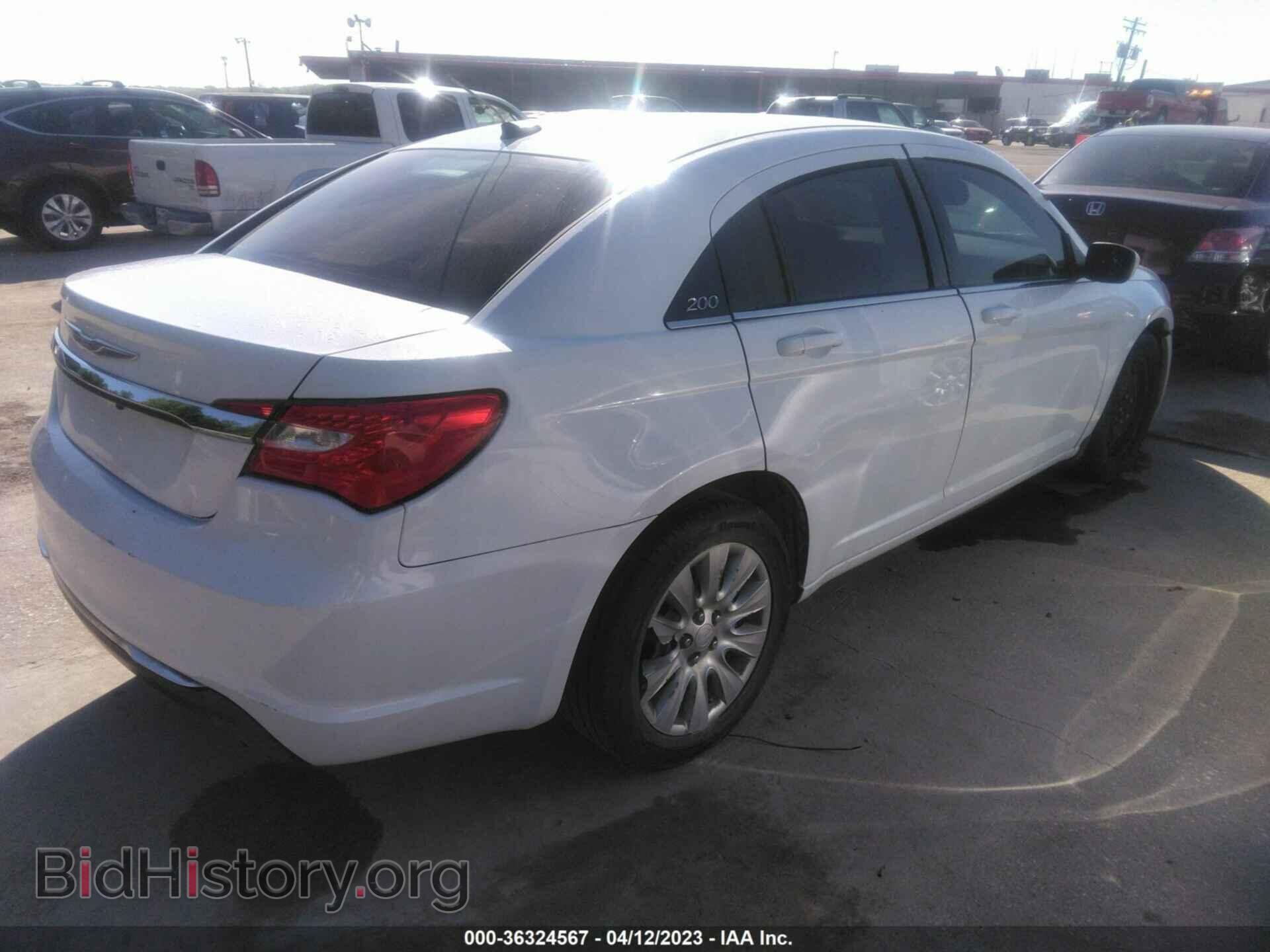 2013 CHRYSLER 200 - VIN: 1C3CCBAB5DN559427 - Фото 4