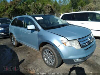 2008 Ford EDGE Limited, light blue — VIN 2FMDK49C78BA02706, IAAI