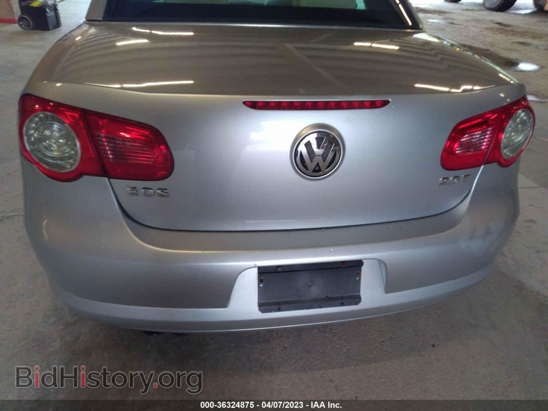 2009 VOLKSWAGEN EOS - VIN: WVWBA71F39V009891 - Фото 6