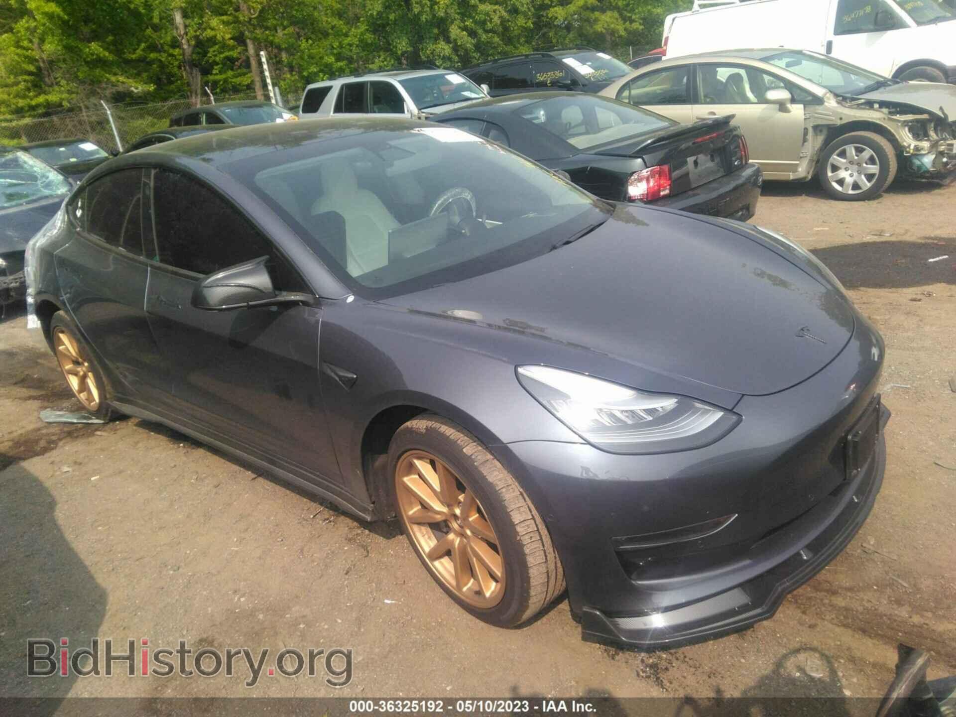 Photo 5YJ3E1EB8LF735779 - TESLA MODEL 3 2020