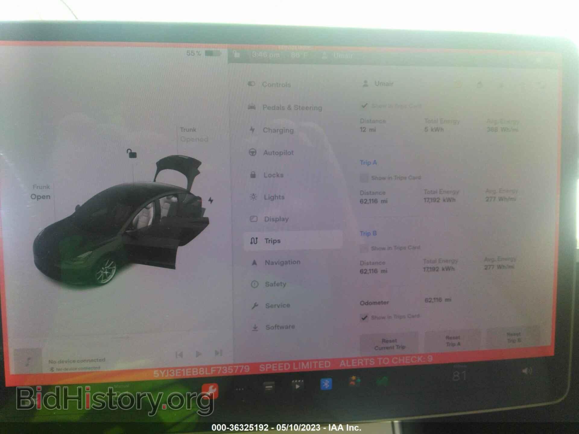 2020 TESLA MODEL 3 - VIN: 5YJ3E1EB8LF735779 - Photo 7