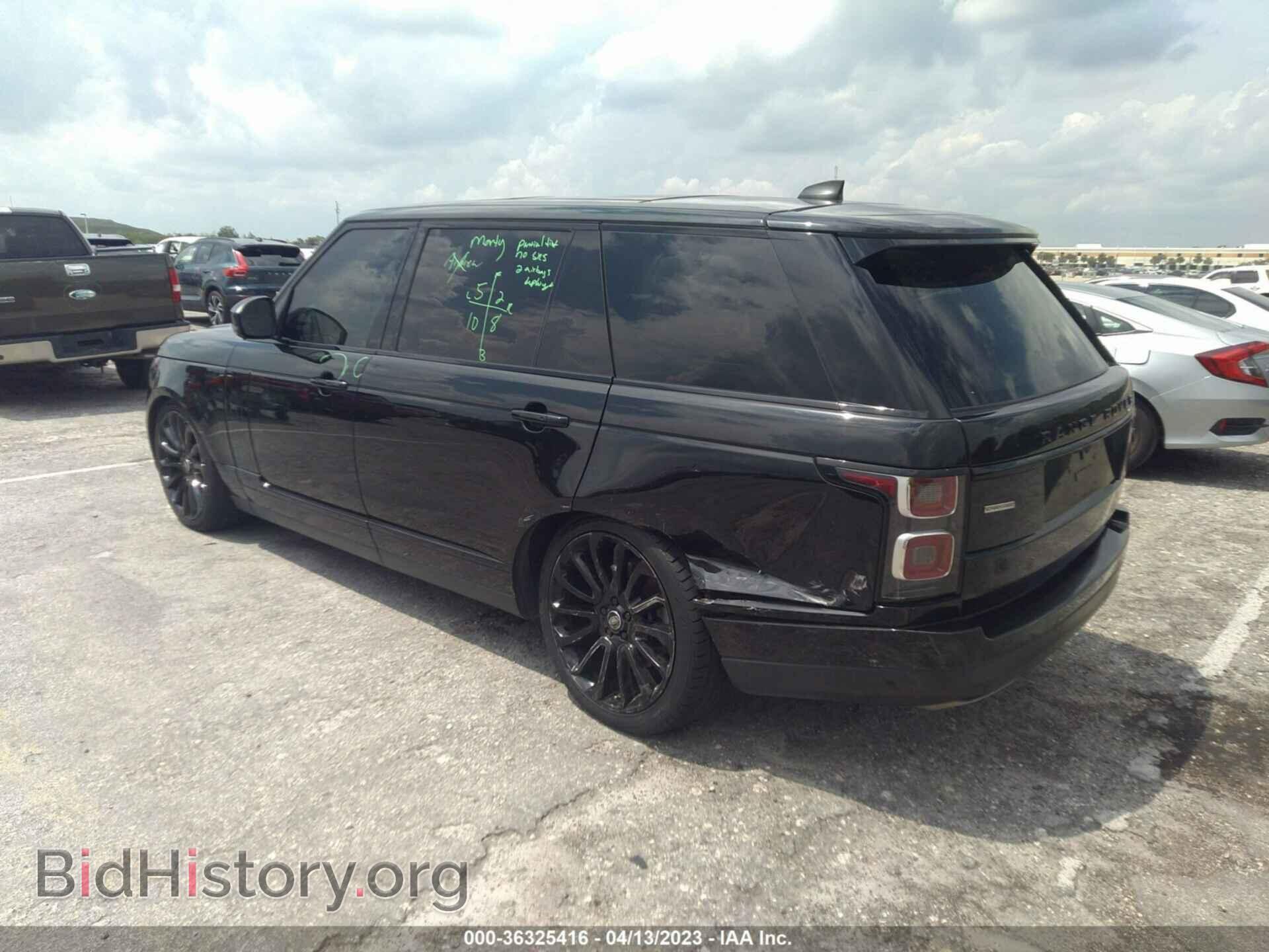 2019 LAND ROVER RANGE ROVER - VIN: SALGS2REXKS529216 - Фото 3