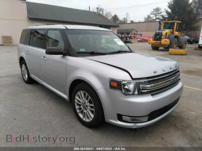 2013 Ford FLEX SEL, silver — VIN 2FMHK6C87DBD26718, IAAI