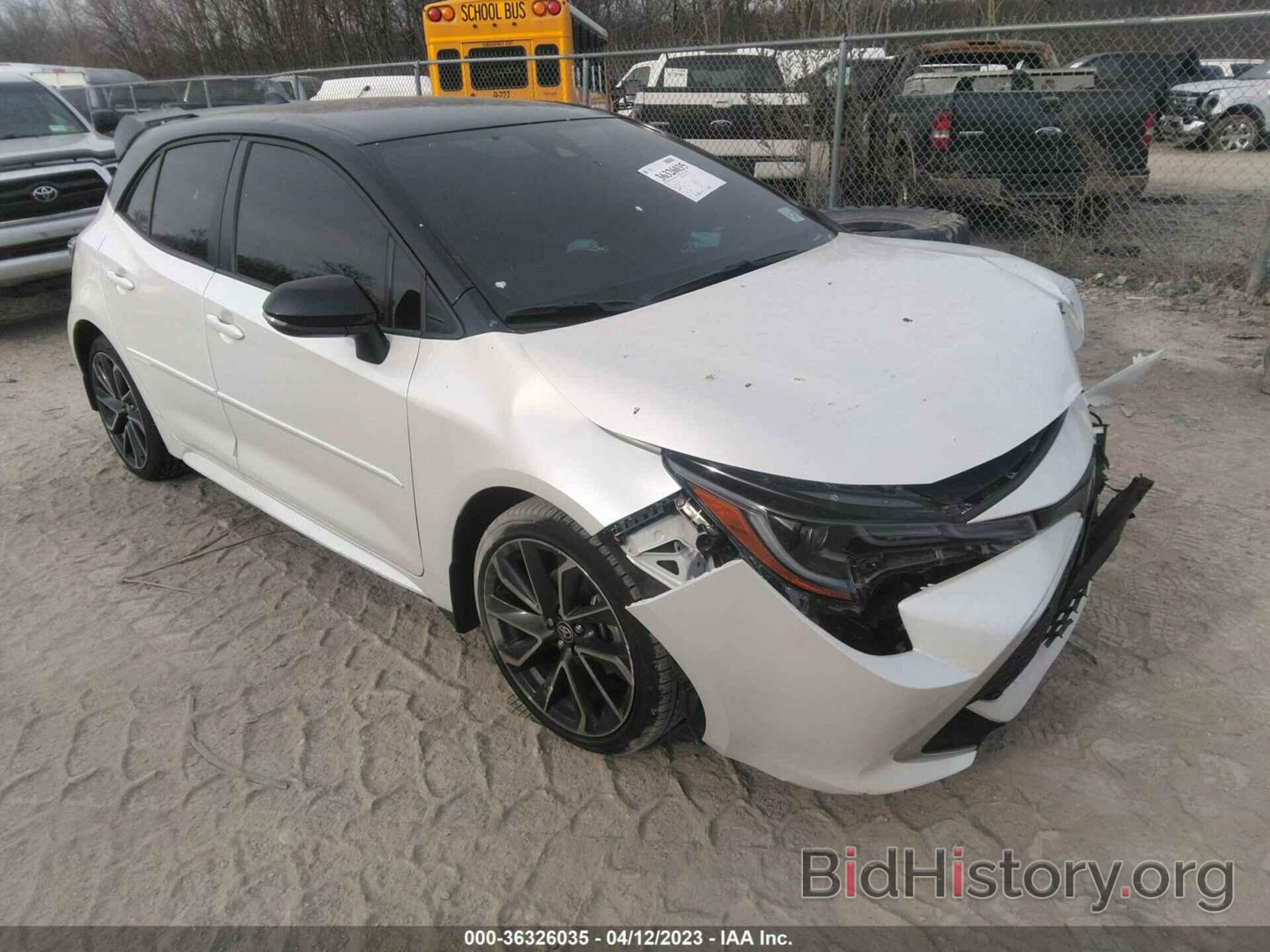 Photo JTNA4MBE0N3175908 - TOYOTA COROLLA HATCHBACK 2022