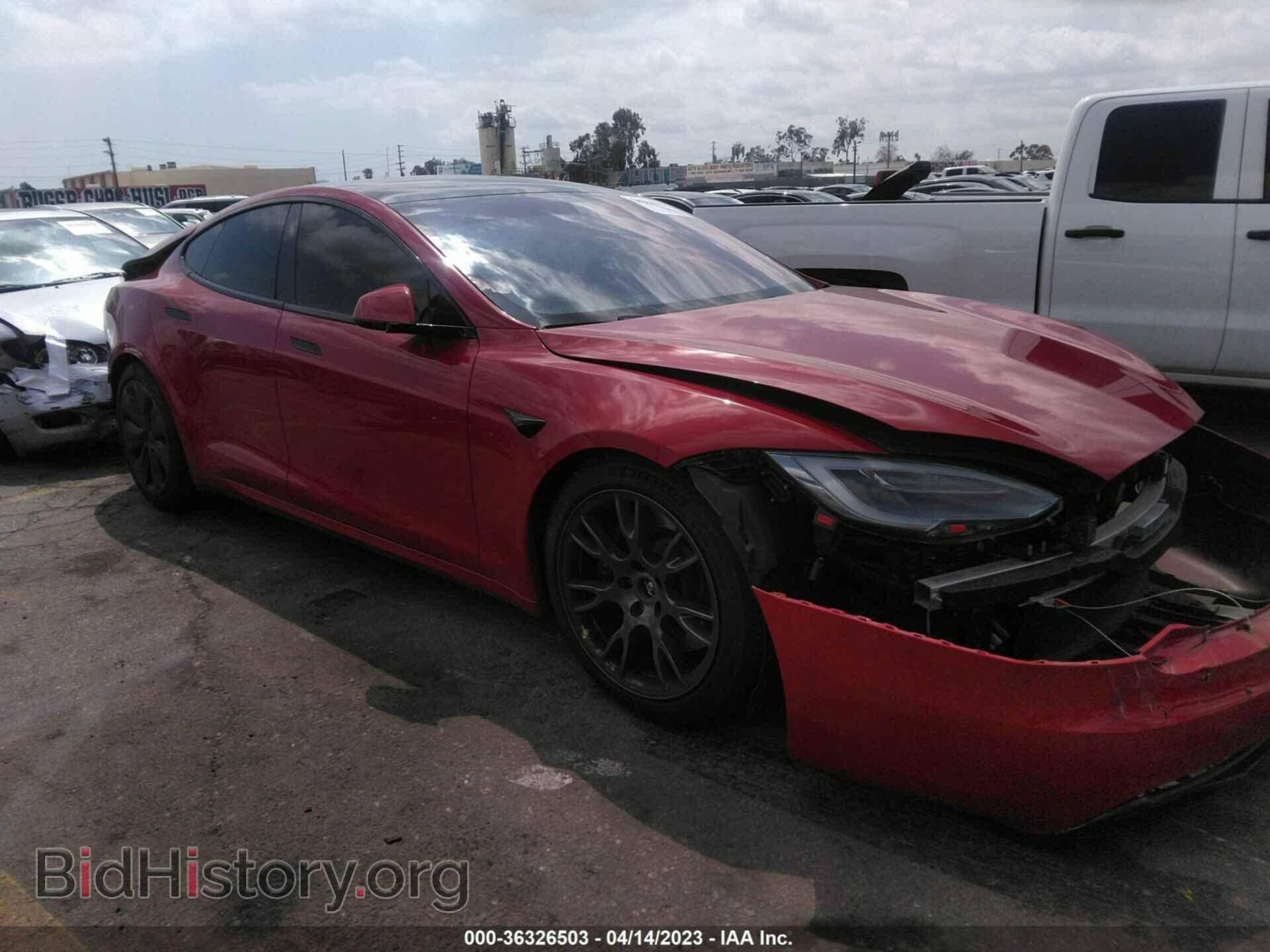 Photo 5YJSA1E53NF471763 - TESLA MODEL S 2022