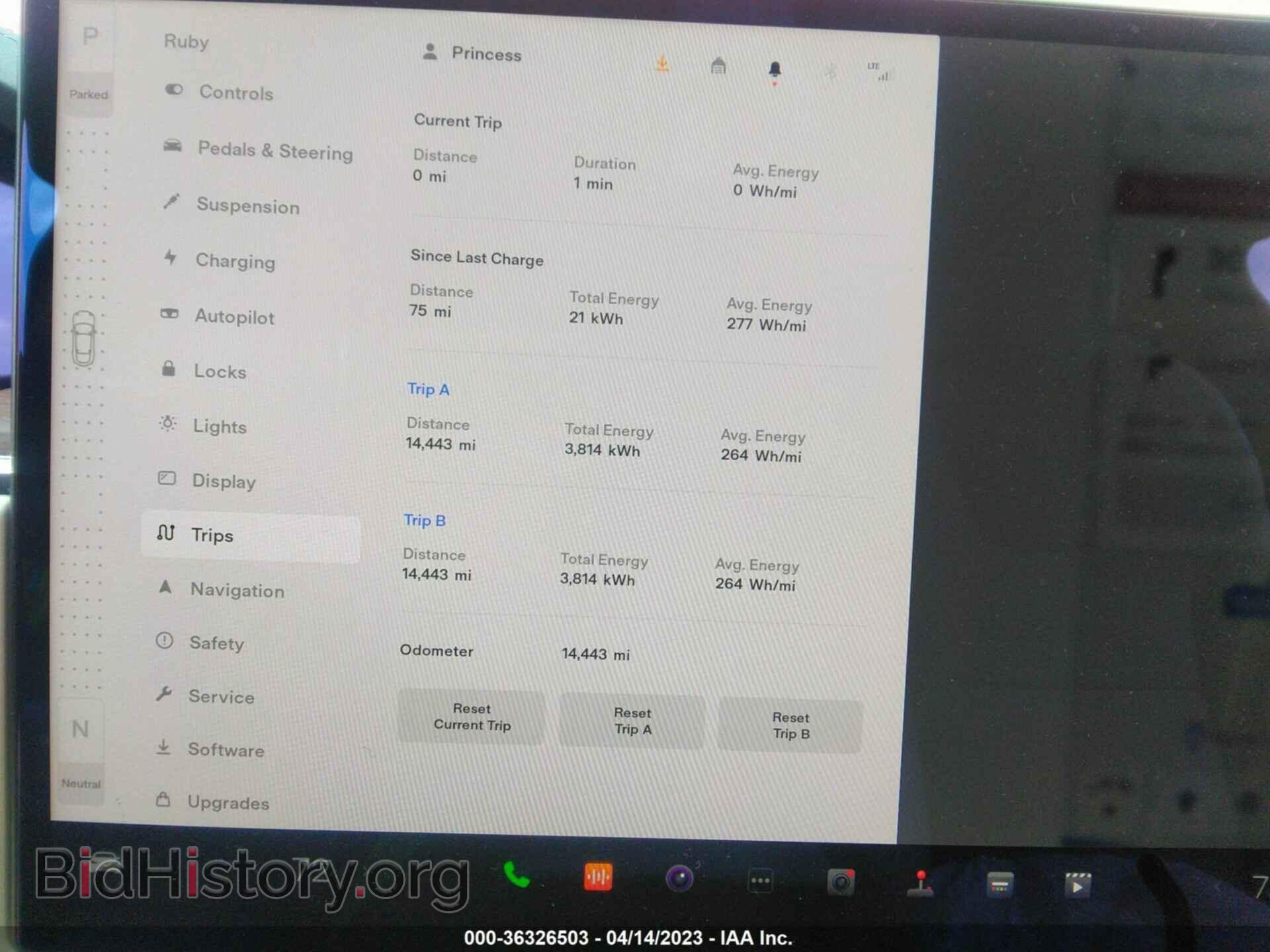 2022 TESLA MODEL S - VIN: 5YJSA1E53NF471763 - Photo 7