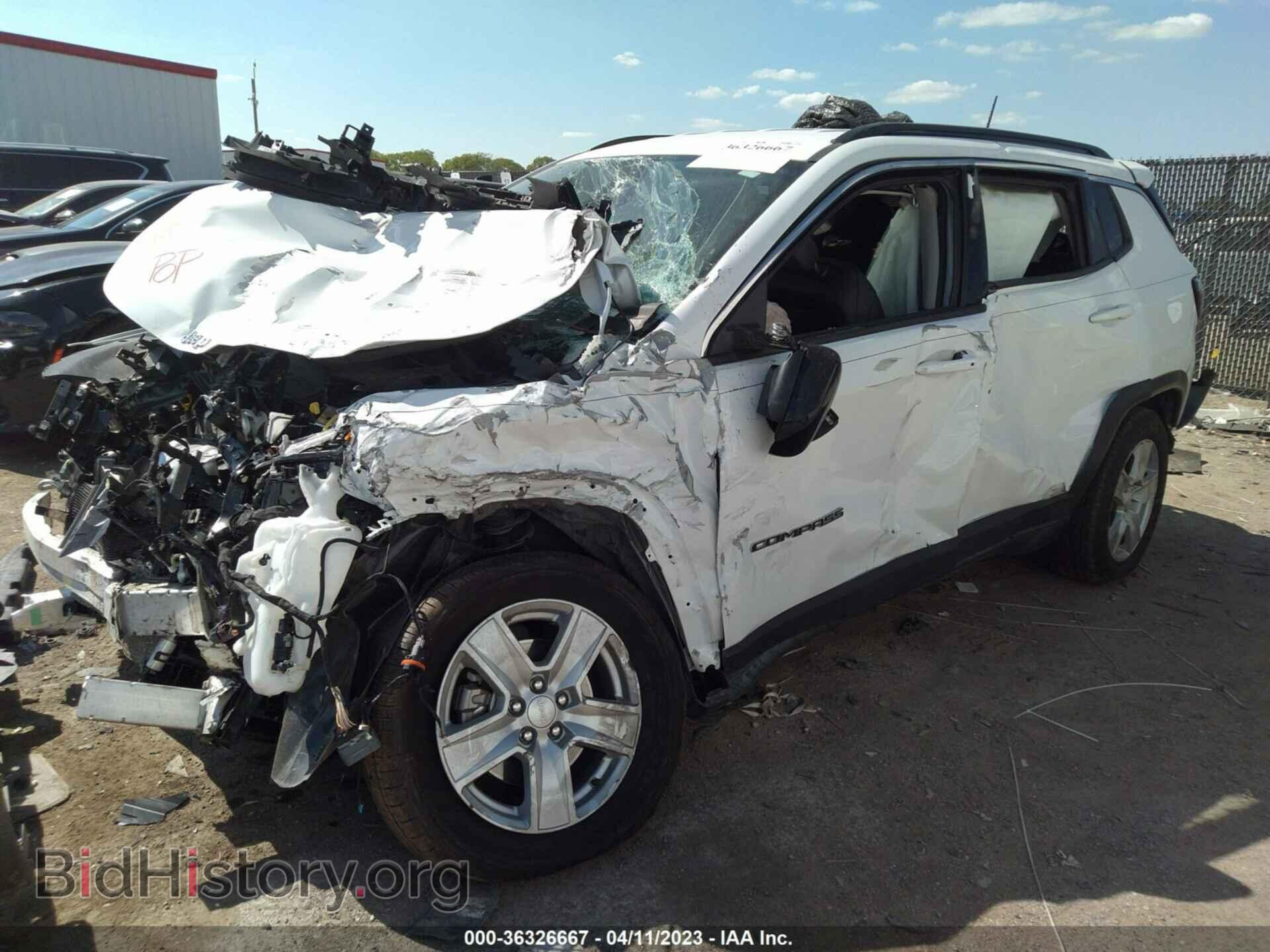 2022 JEEP COMPASS - VIN: 3C4NJDBBXNT217106 - Фото 2