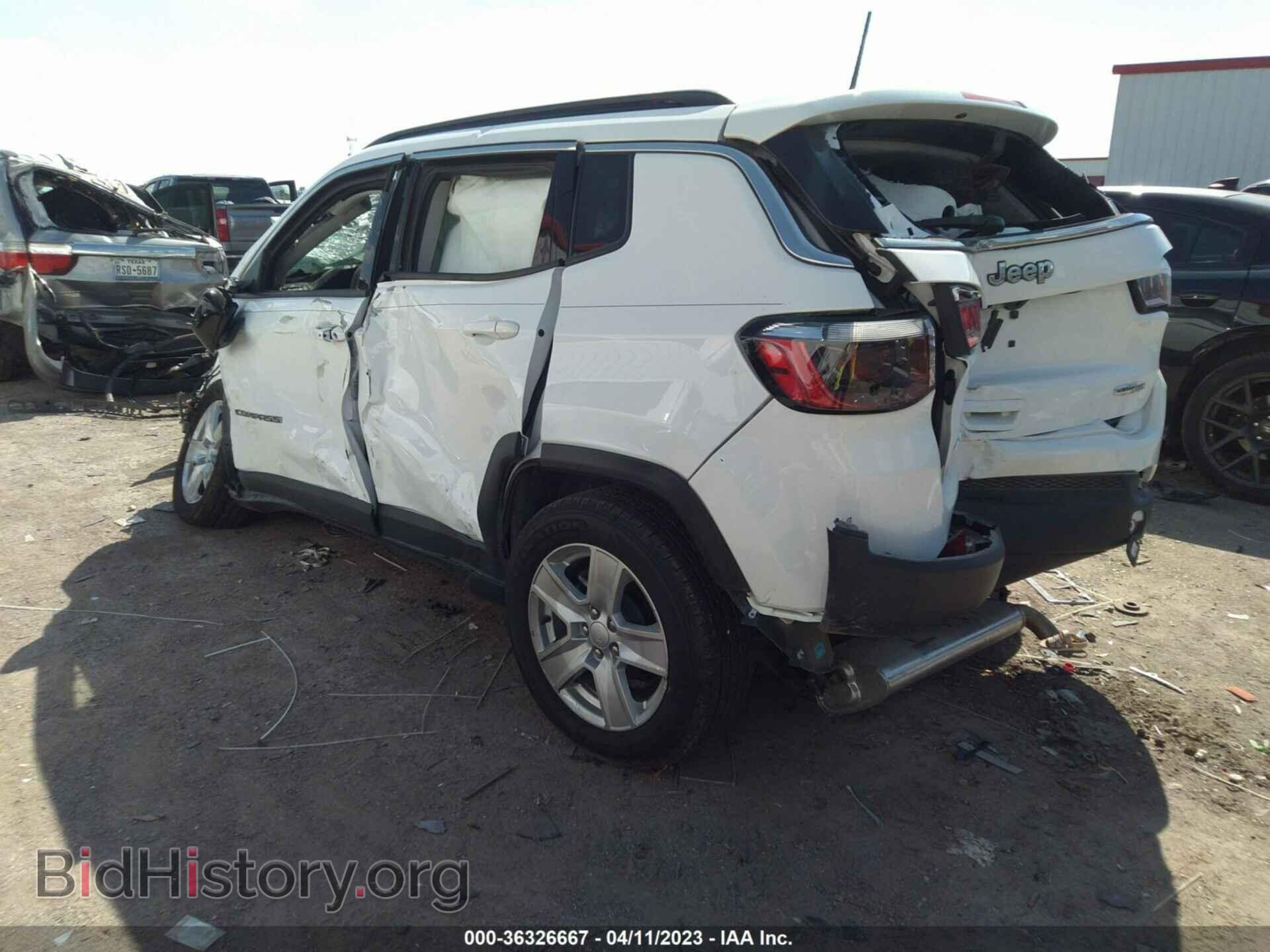 2022 JEEP COMPASS - VIN: 3C4NJDBBXNT217106 - Фото 3