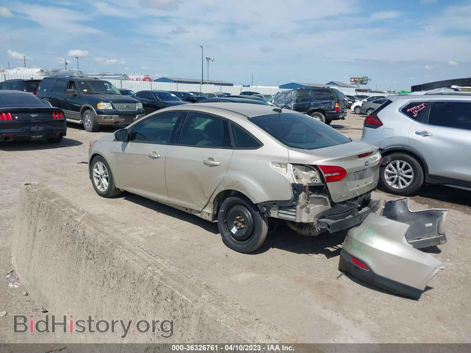 2018 FORD FOCUS - VIN: 1FADP3F29JL245442 - Фото 3