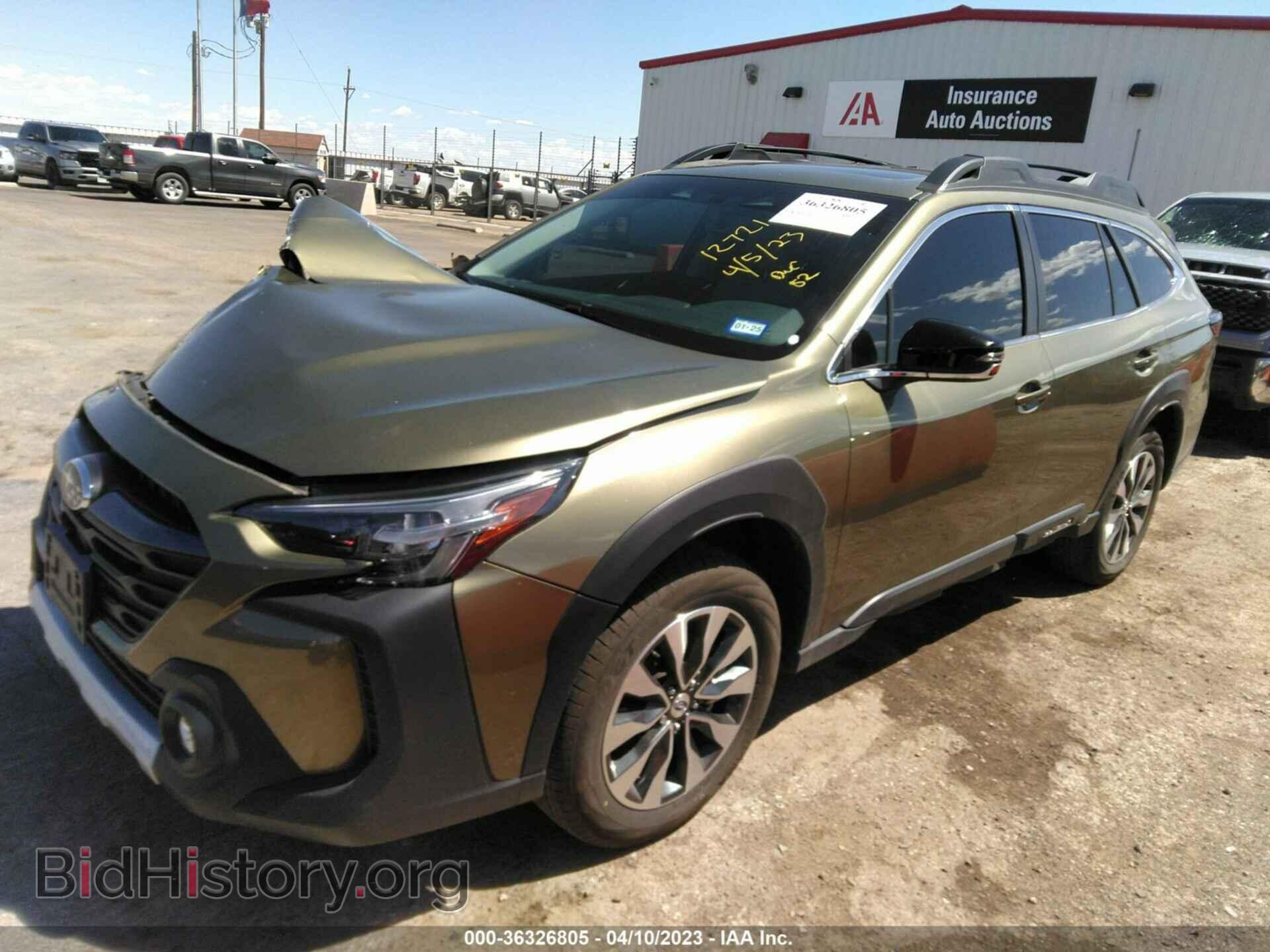 2023 SUBARU OUTBACK - VIN: 4S4BTANC5P3140901 - Фото 2