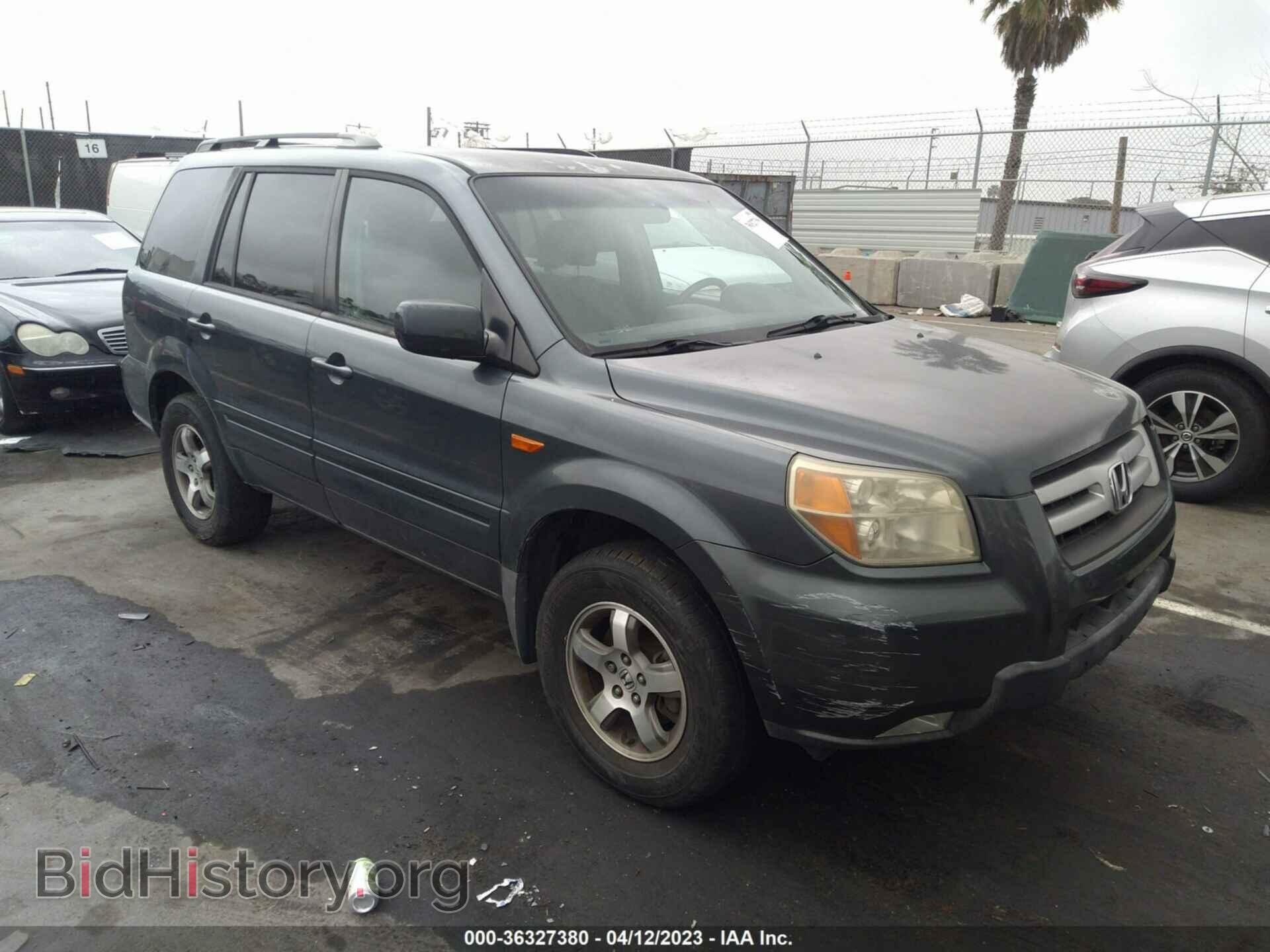 Photo 5FNYF28476B025413 - HONDA PILOT 2006