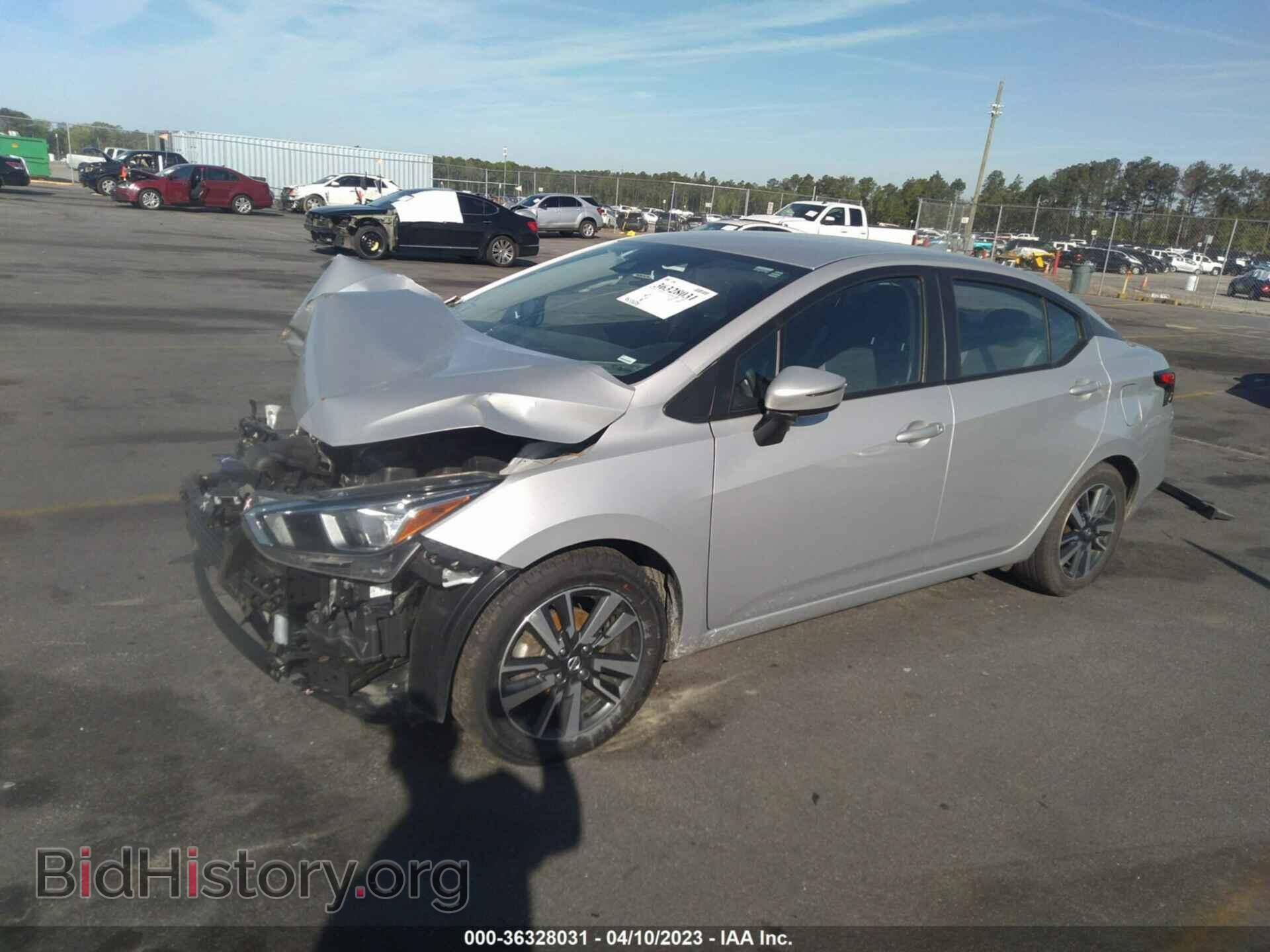 2021 NISSAN VERSA - VIN: 3N1CN8EVXML834838 - Фото 2