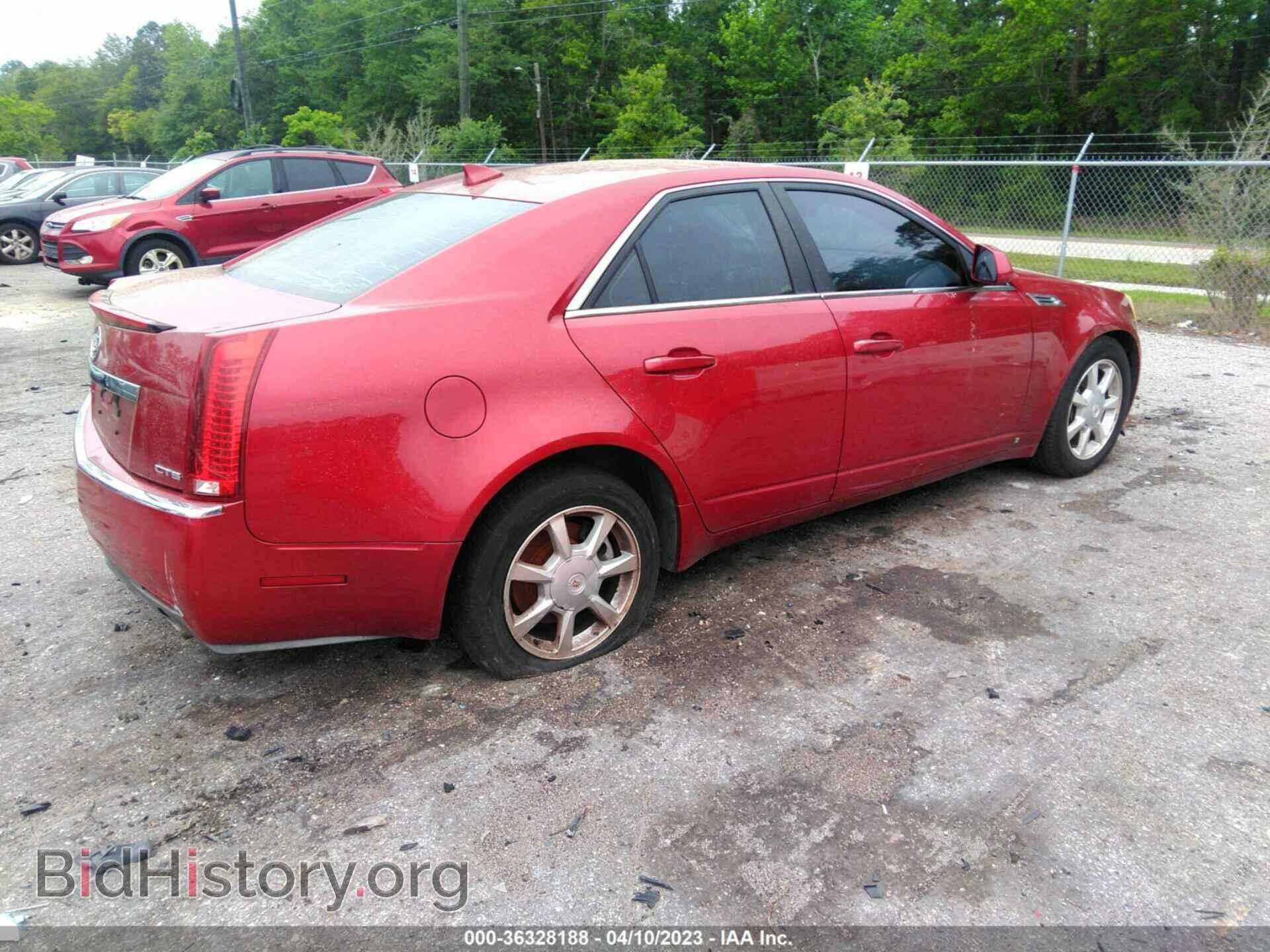 2009 CADILLAC CTS - VIN: 1G6DF577290136243 - Фото 4