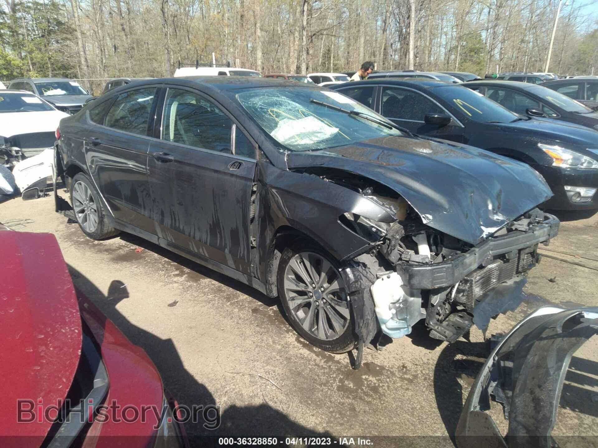Photo 3FA6P0T97KR233463 - FORD FUSION 2019