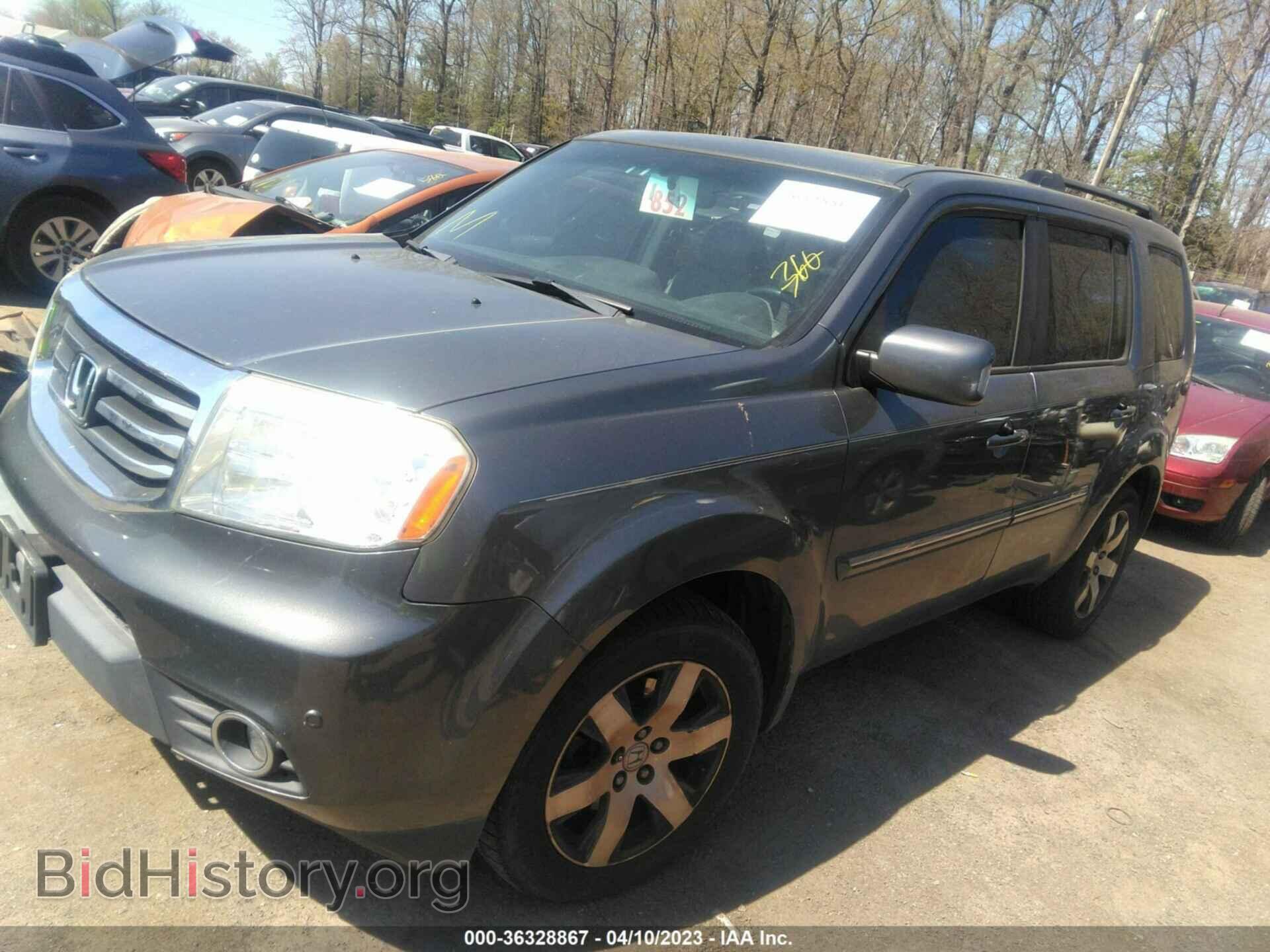 2012 HONDA PILOT - VIN: 5FNYF3H91CB036677 - Фото 2