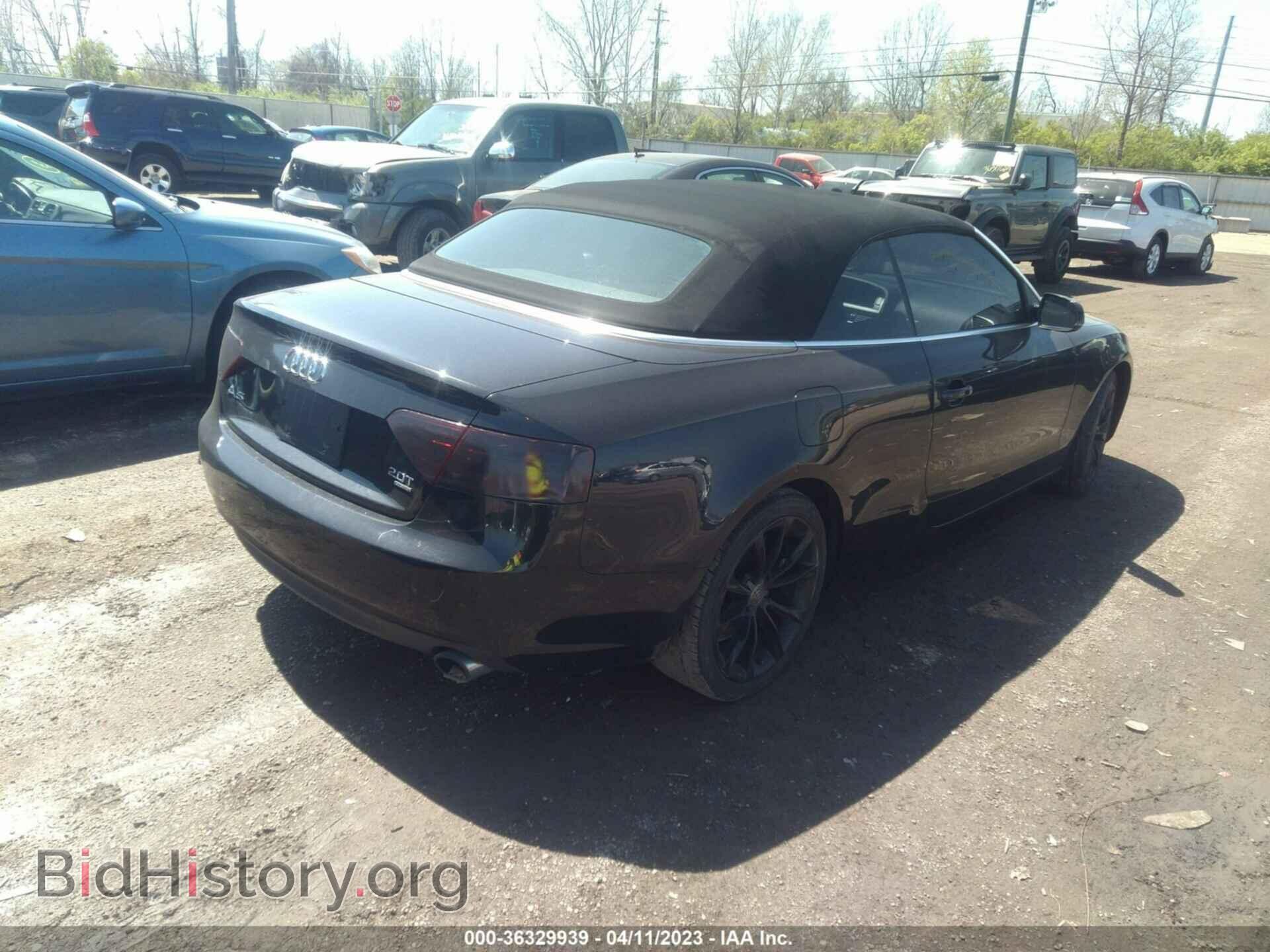 2013 AUDI A5 - VIN: WAULFAFH0DN001217 - Фото 4
