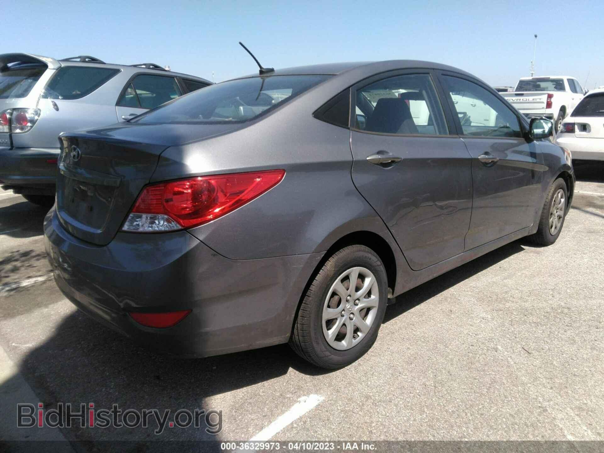 2013 HYUNDAI ACCENT - VIN: KMHCT4AE2DU559534 - Фото 4