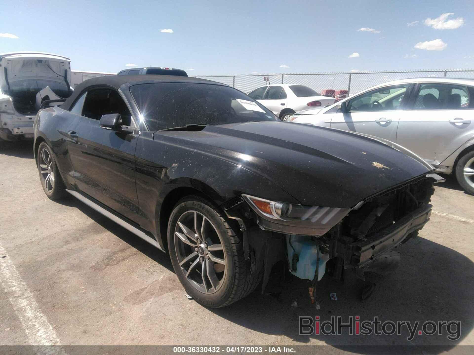 Photo 1FATP8UH9H5220457 - FORD MUSTANG 2017