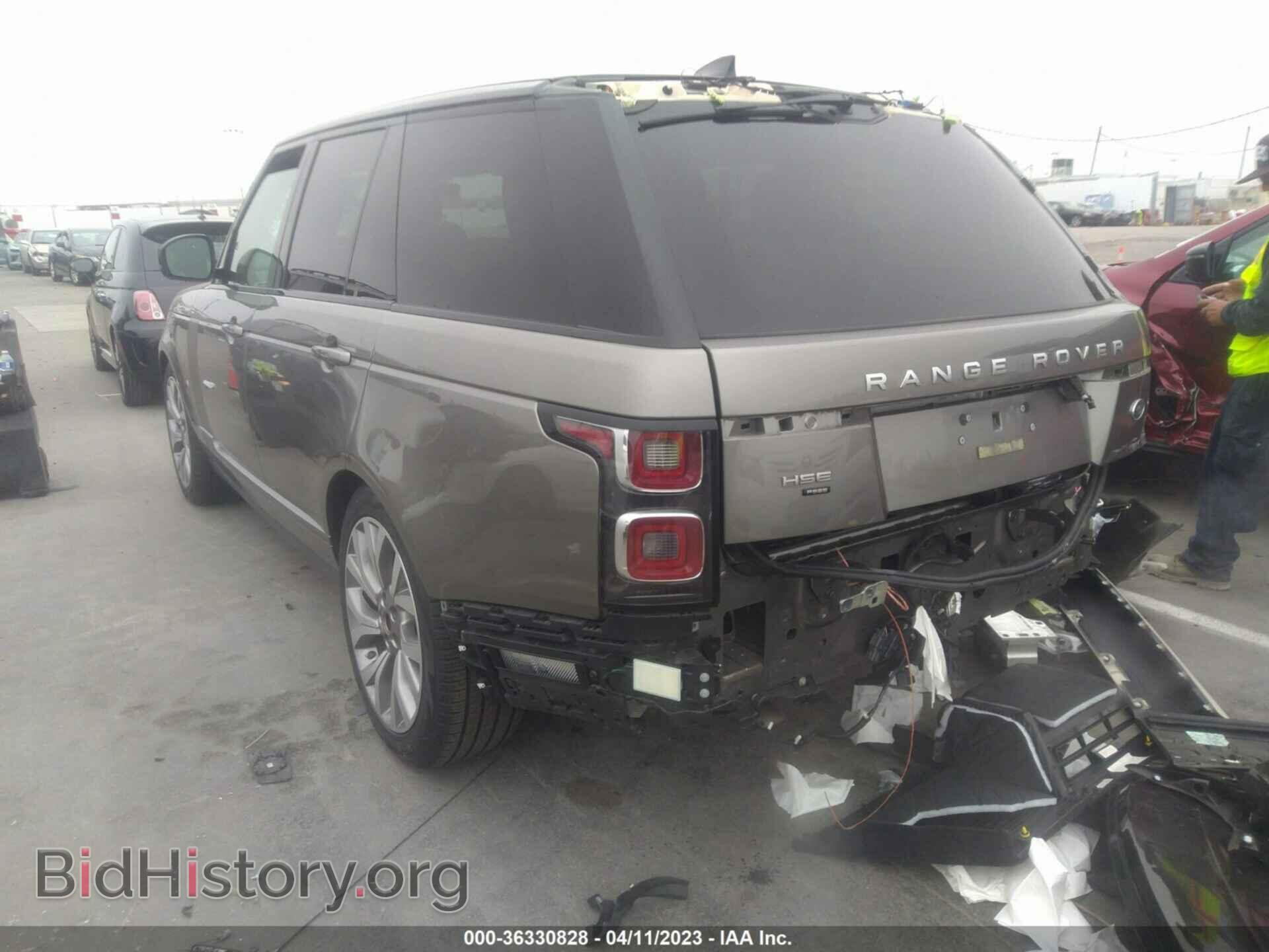 2020 LAND ROVER RANGE ROVER - VIN: SALGS2SE8LA409206 - Фото 3