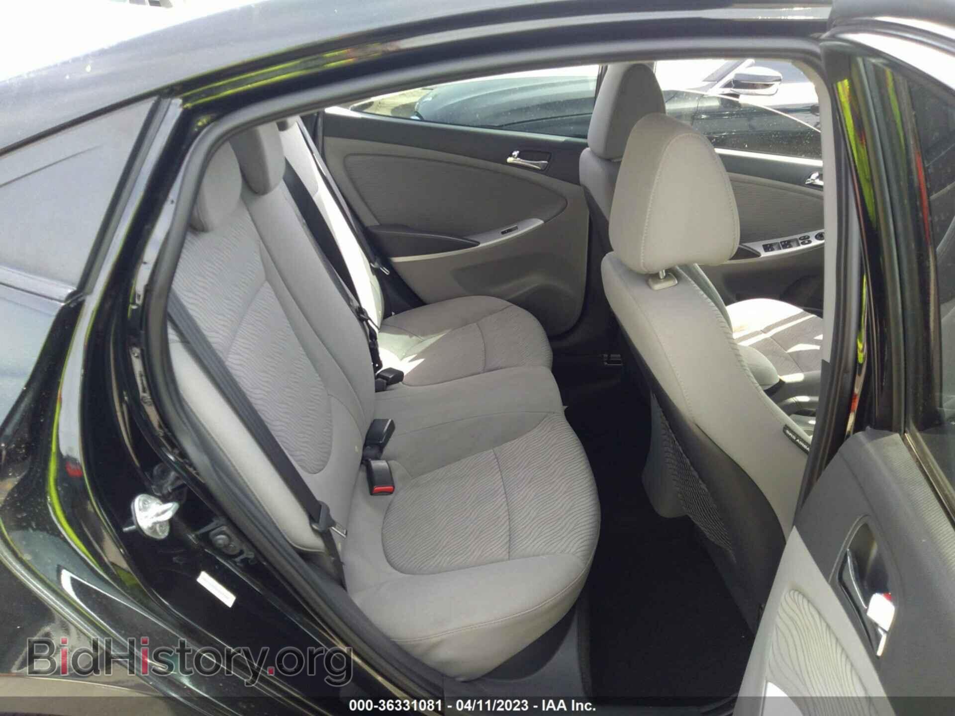 2013 HYUNDAI ACCENT - VIN: KMHCU4AE9DU462246 - Фото 8